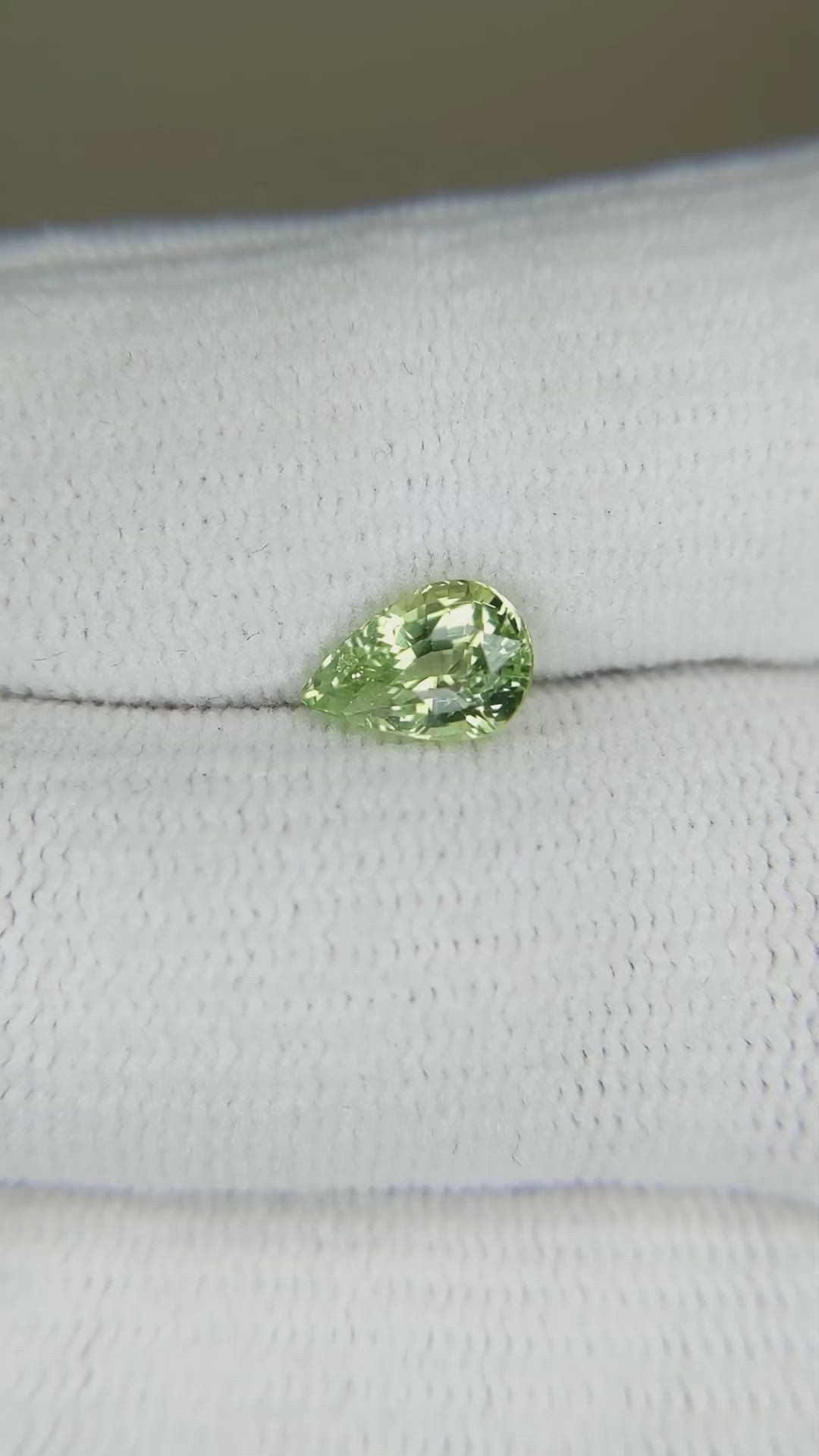 1.68 Ct. Chrysoberyl from Ceylon (Sri Lanka) Size Video