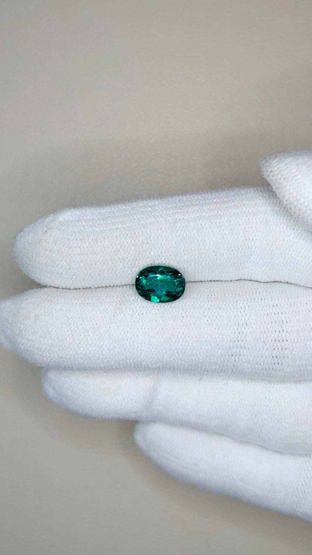 1.81 Ct. Bluish Green Topaz from Brazil Size Video