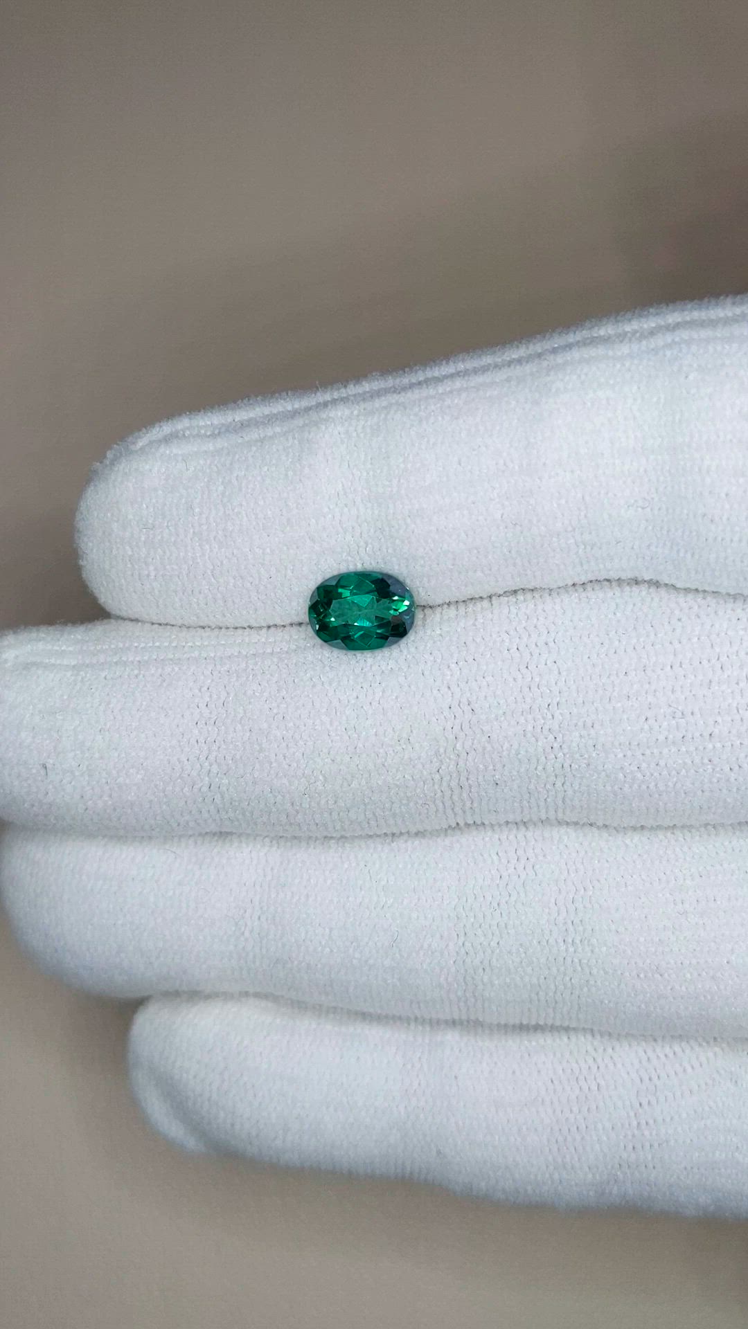 1.54 Ct. Bluish Green Topaz from Brazil Size Video