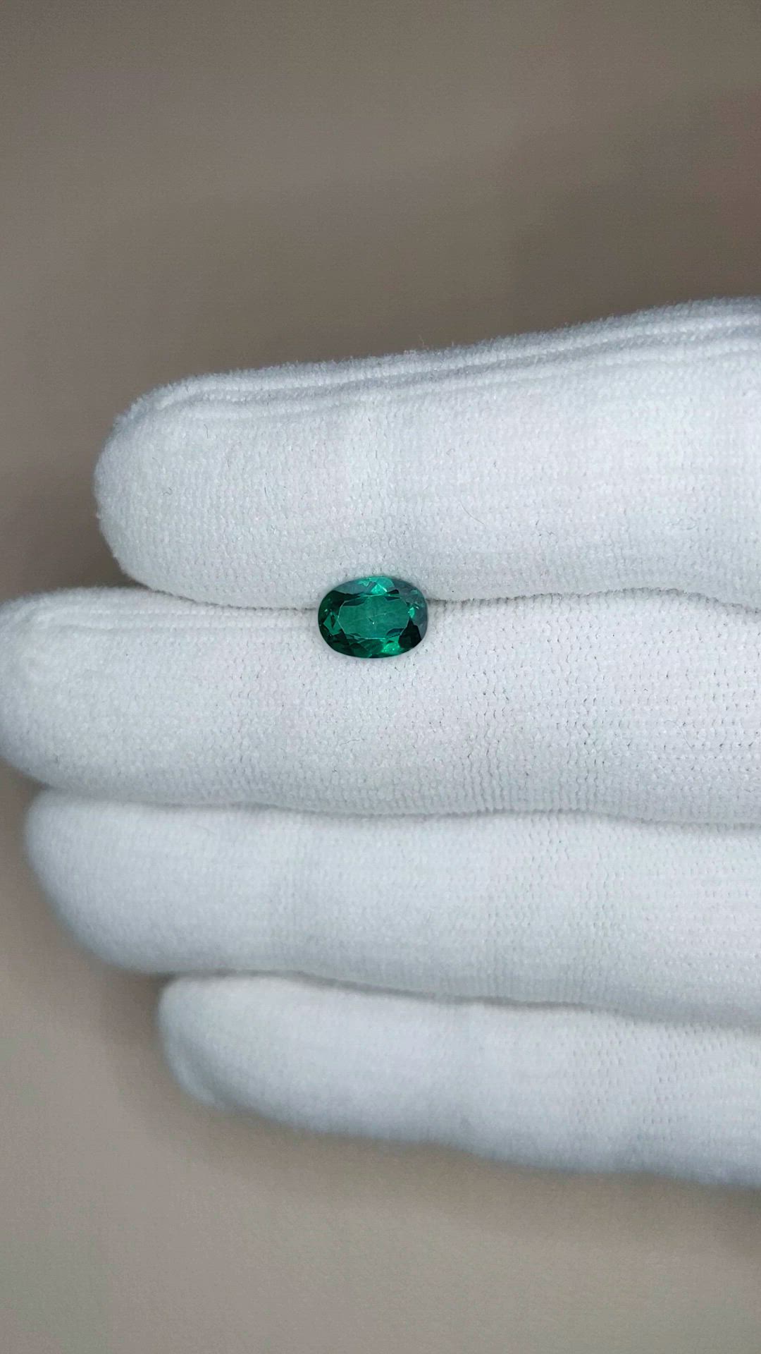 1.38 Ct. Bluish Green Topaz from Brazil Size Video