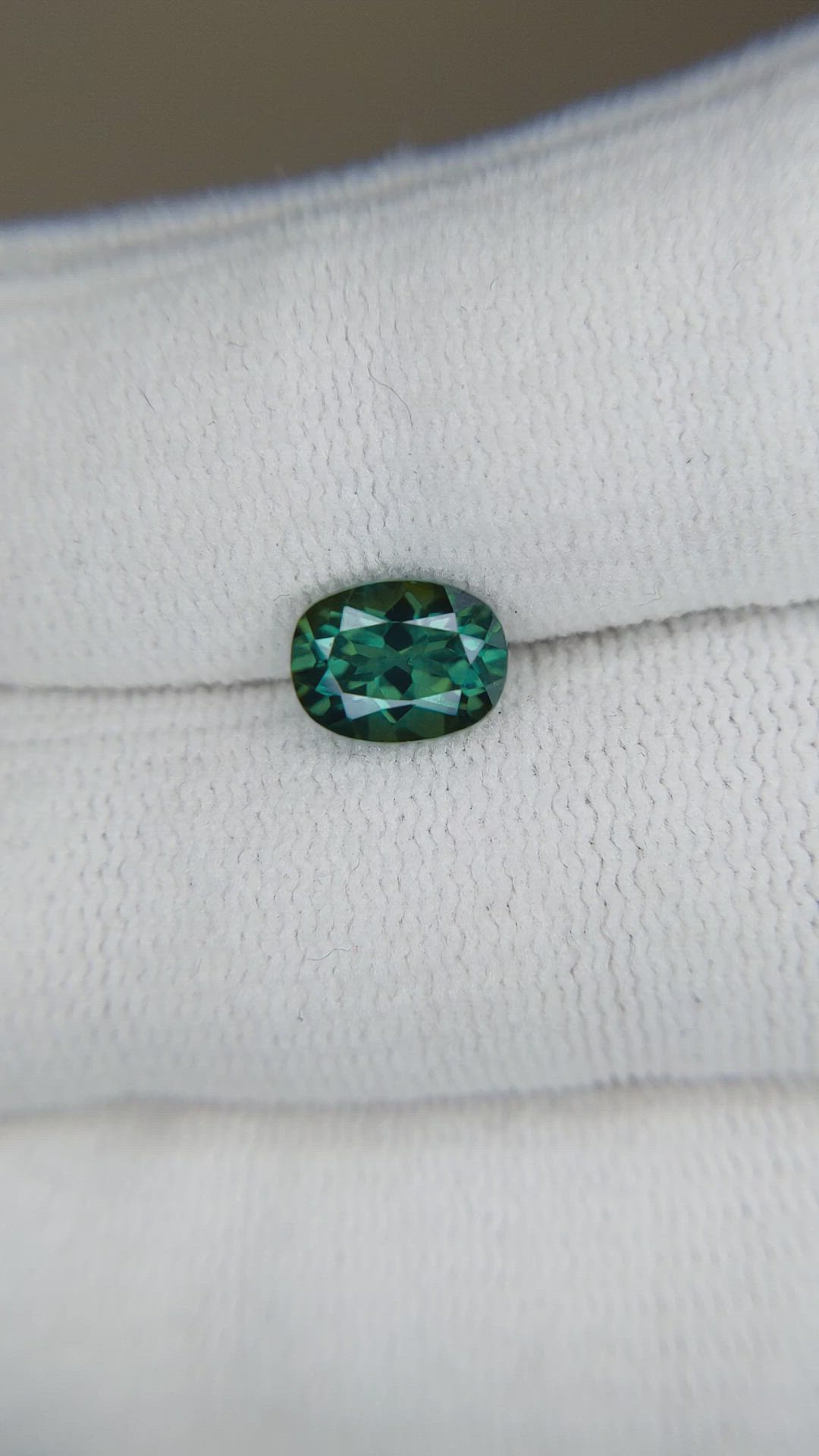 1.69 Ct. Bluish Green Topaz from Brazil Size Video