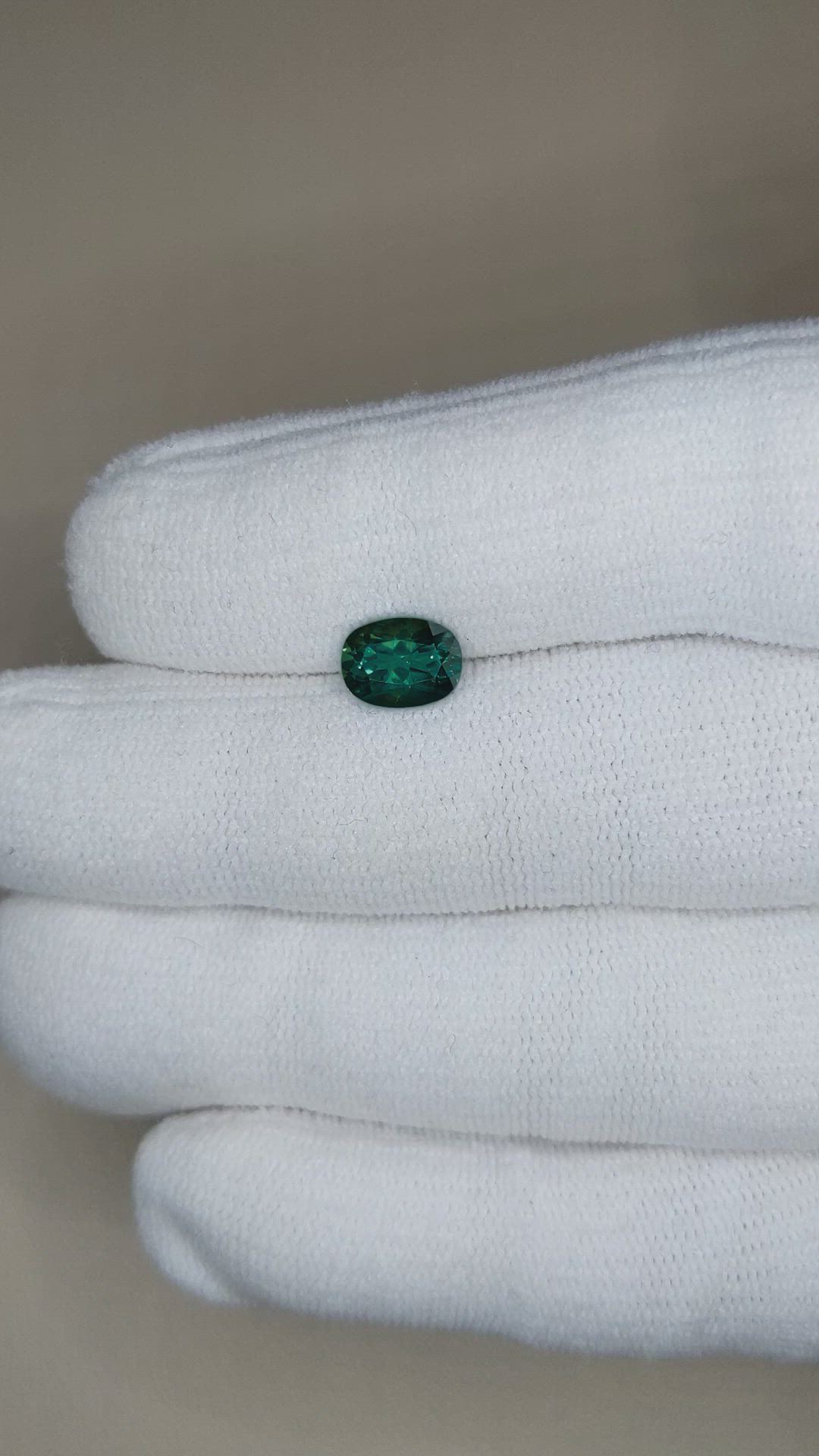 1.69 Ct. Bluish Green Topaz from Brazil Size Video