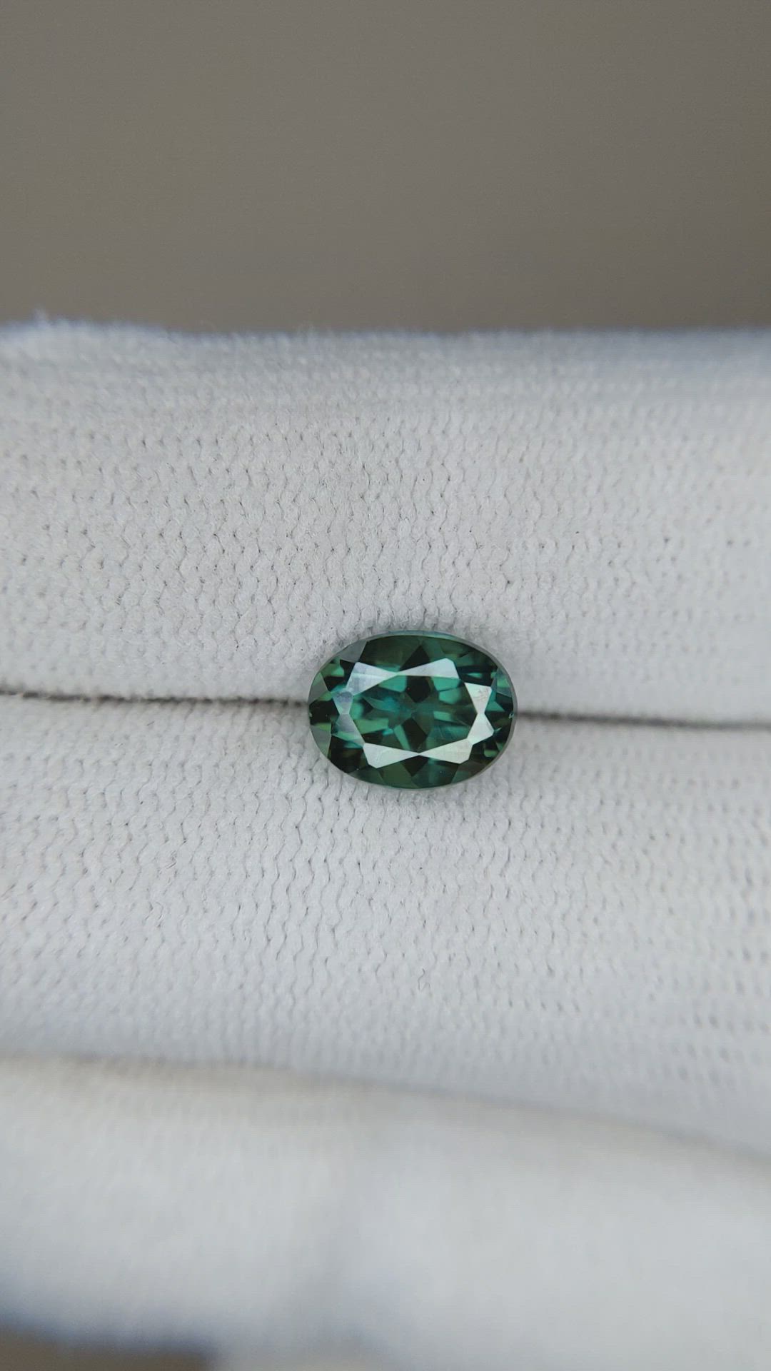 1.63 Ct. Bluish Green Topaz from Brazil Size Video