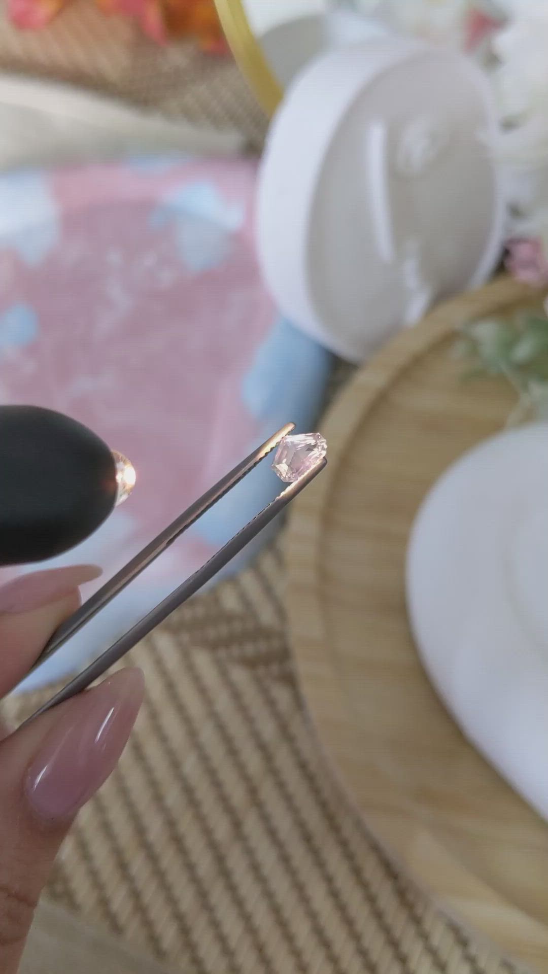 0.79 Ct. Alexandrite from Ceylon (Sri Lanka) Size Video