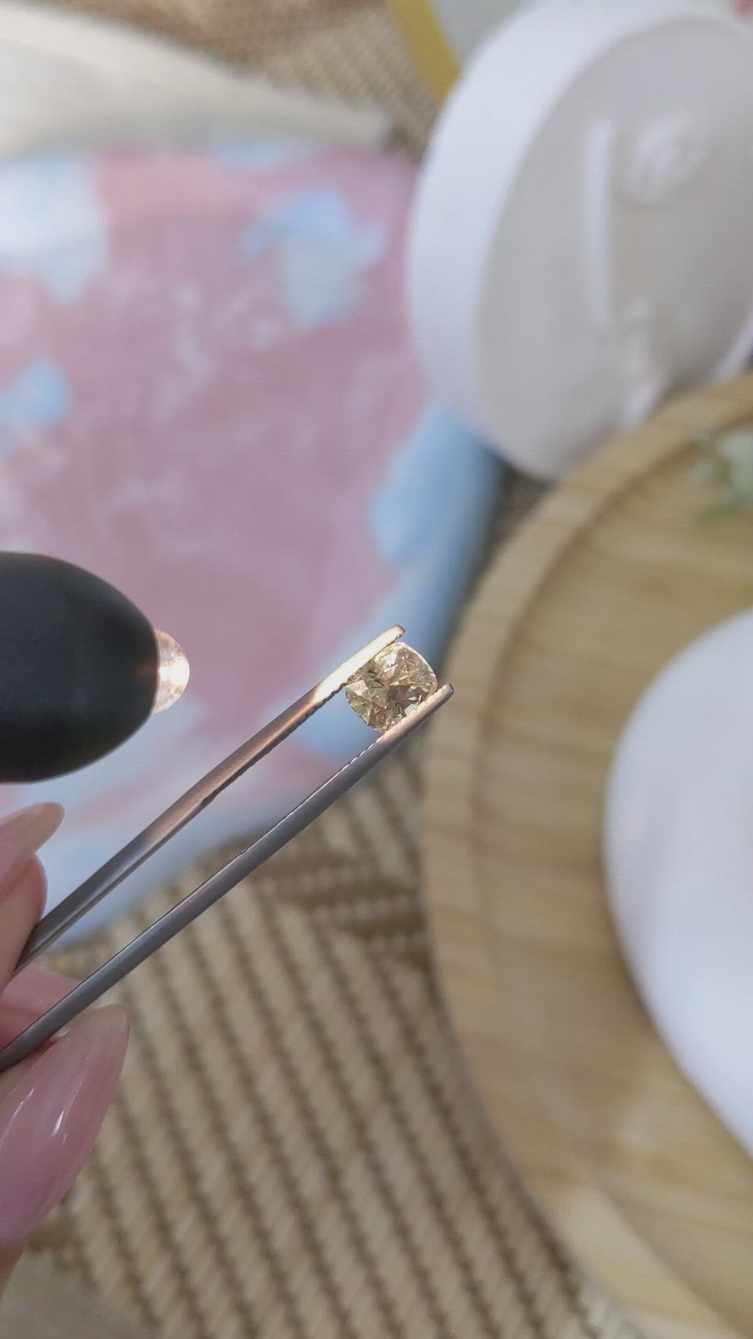 1.22 Ct. Alexandrite from Ceylon (Sri Lanka) Size Video