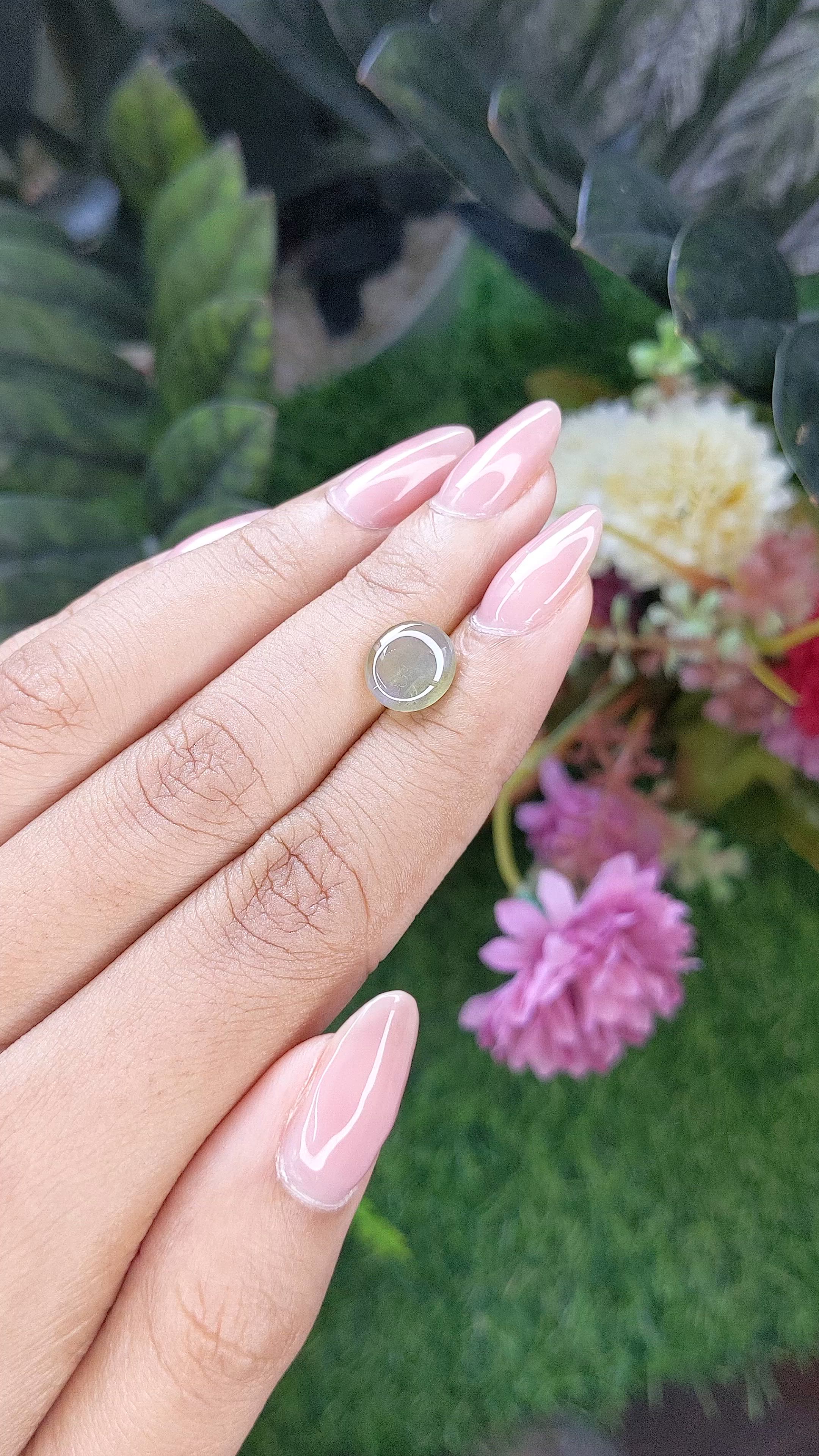 2.90 Ct. Cabochon Alexandrite from Tanzania Size Video