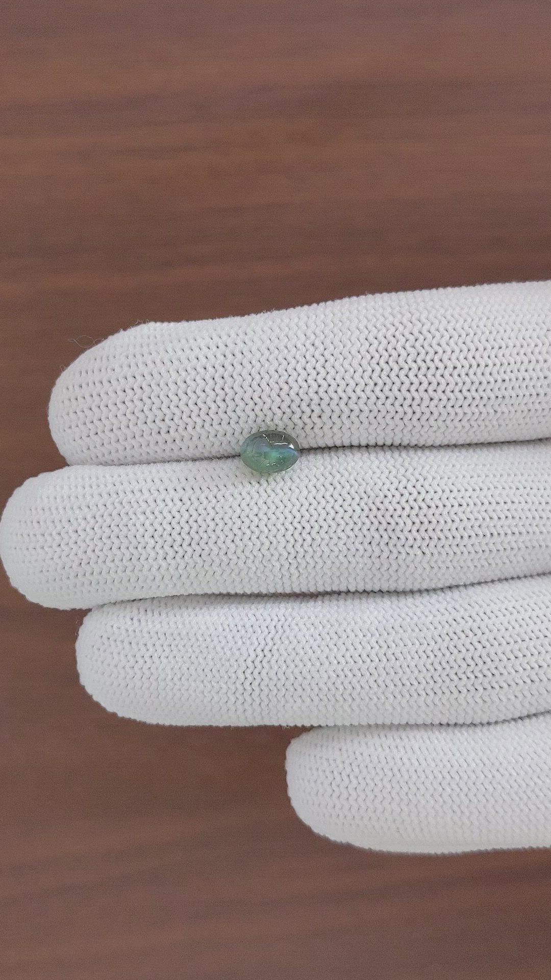 2.01 Ct. Cabochon Alexandrite from Tanzania Size Video