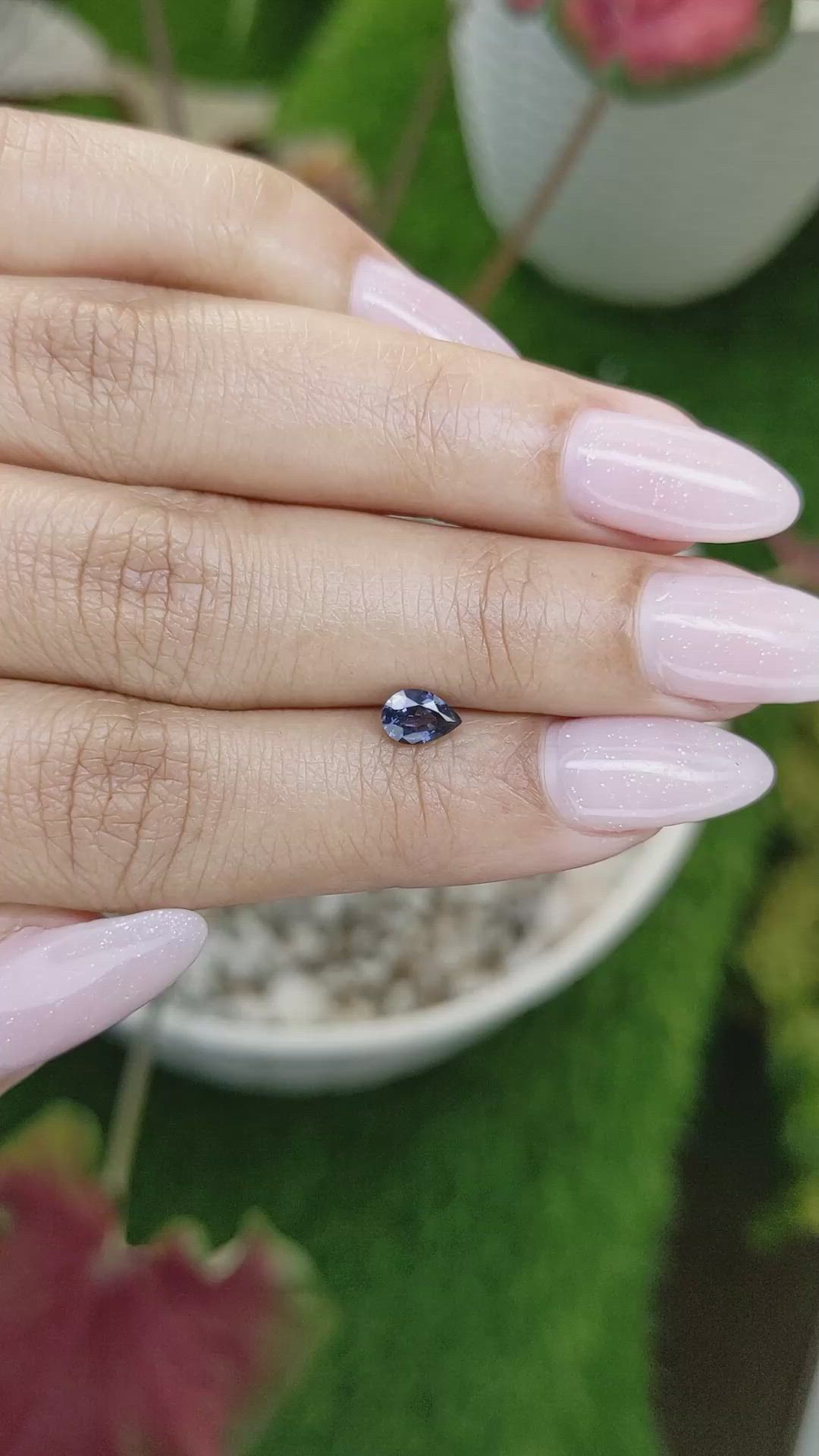 0.47 Ct. Spinel from Ceylon (Sri Lanka) Size Video