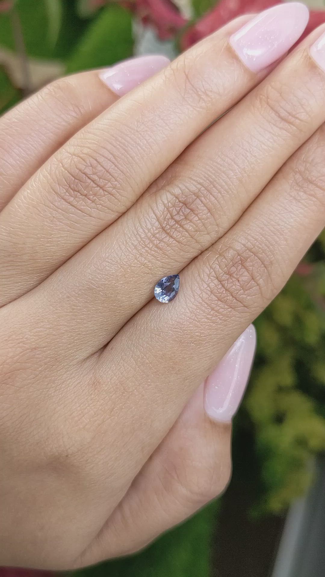 0.52 Ct. Spinel from Ceylon (Sri Lanka) Size Video