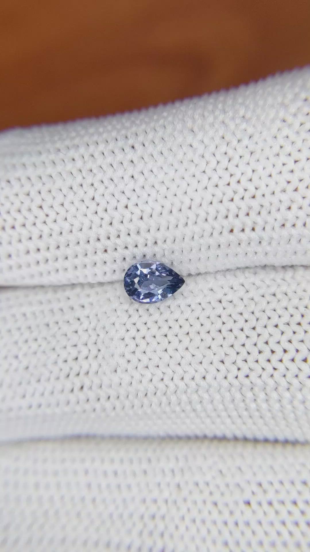 0.52 Ct. Spinel from Ceylon (Sri Lanka) Size Video