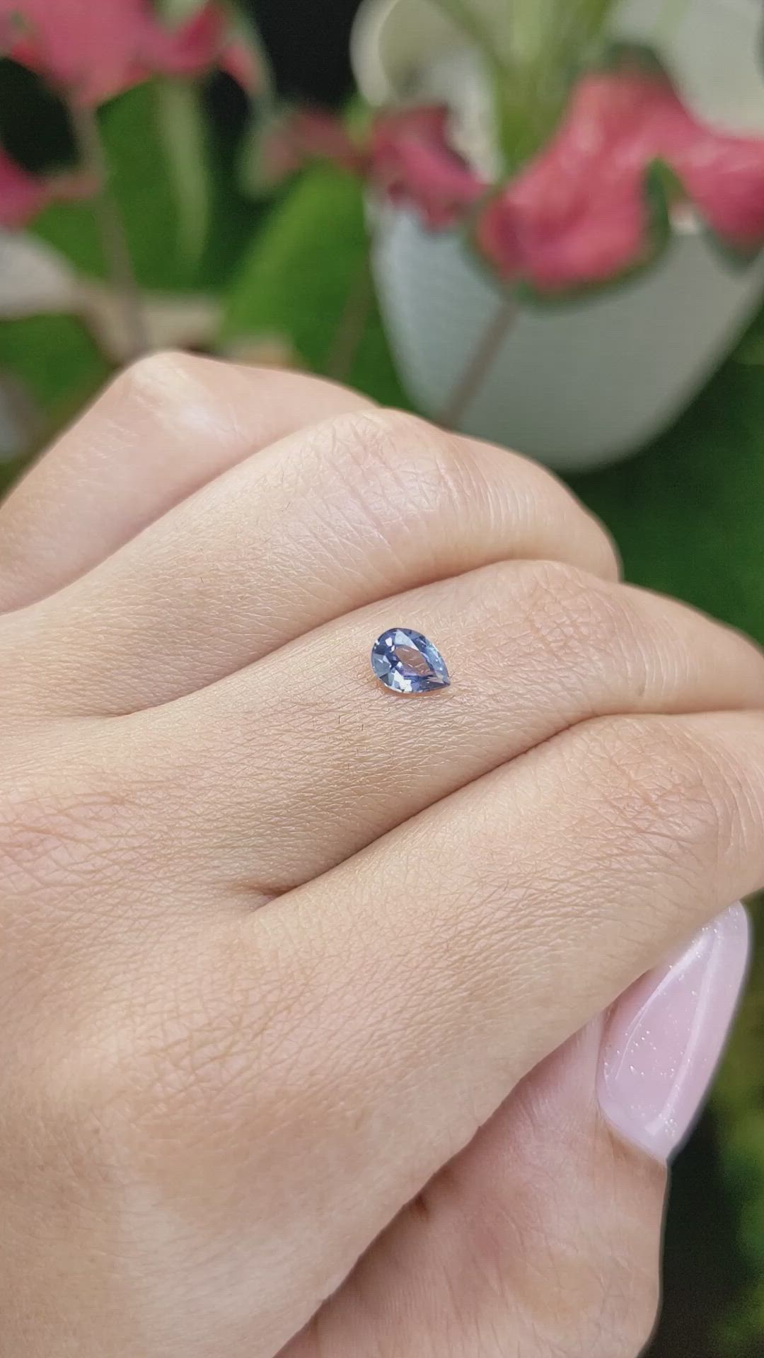 0.51 Ct. Spinel from Ceylon (Sri Lanka) Size Video