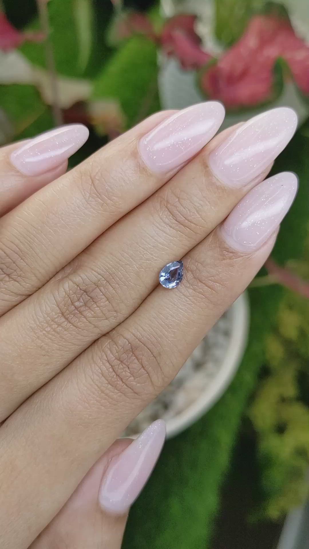 0.51 Ct. Spinel from Ceylon (Sri Lanka) Size Video