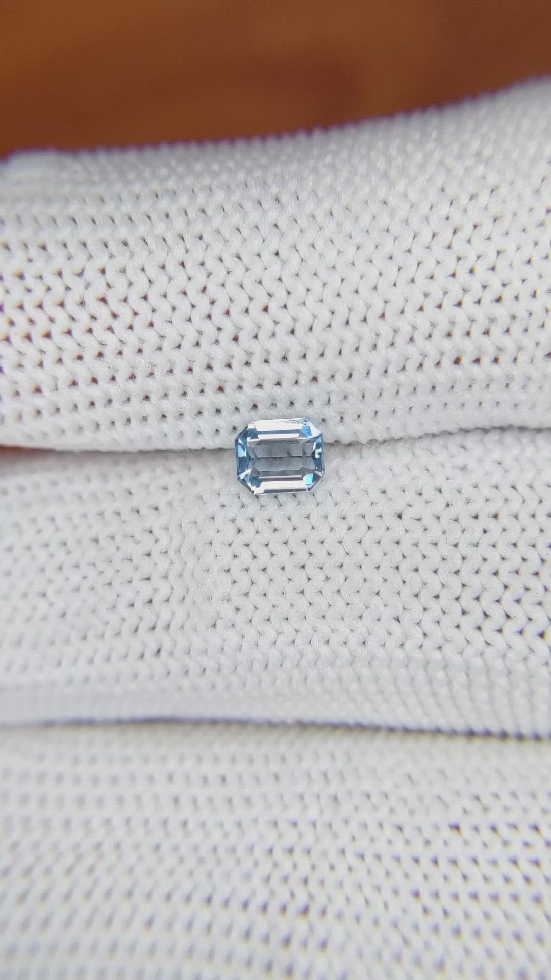 0.41 Ct. Spinel from Ceylon (Sri Lanka) Size Video