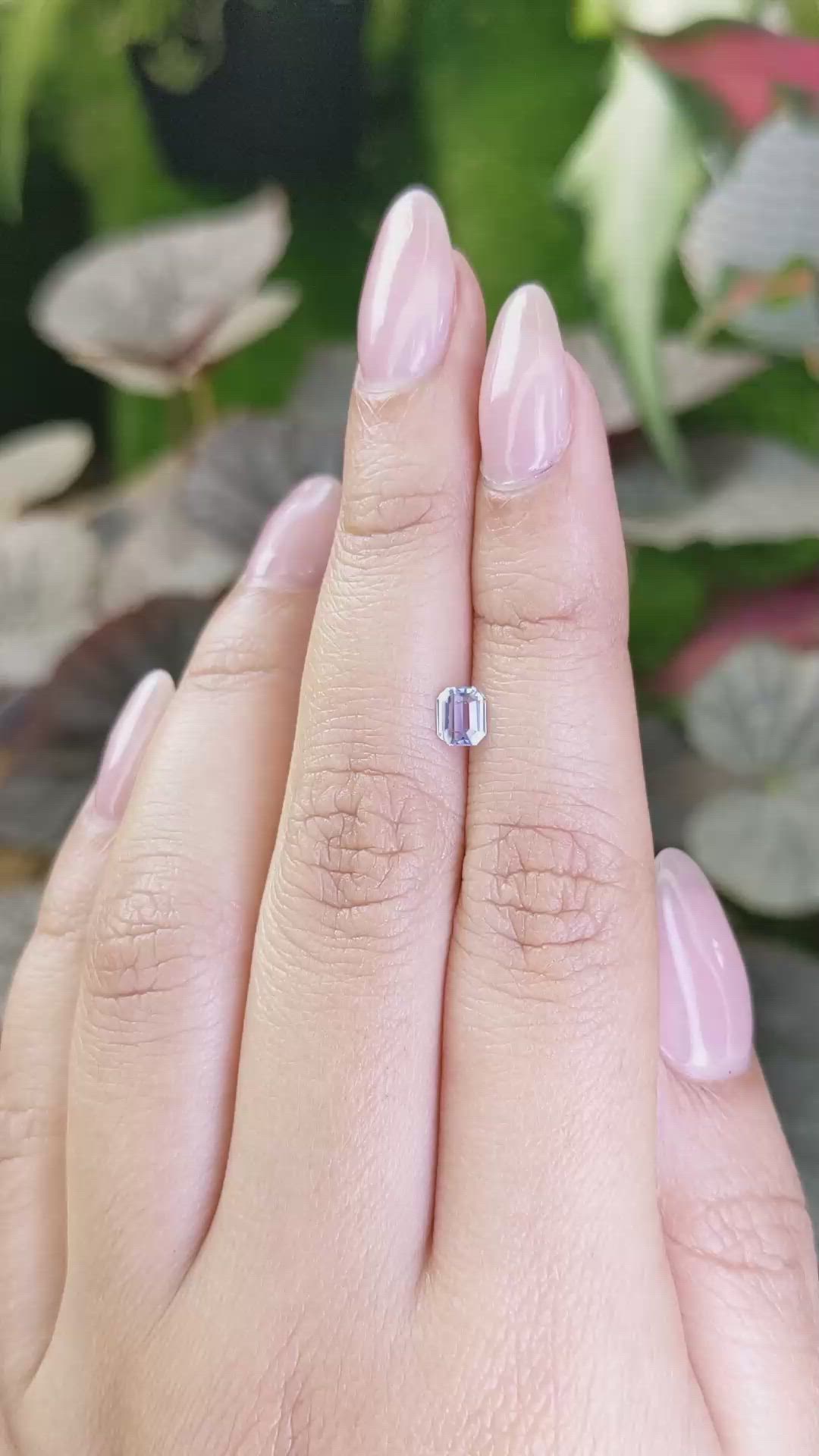 0.41 Ct. Spinel from Ceylon (Sri Lanka) Size Video