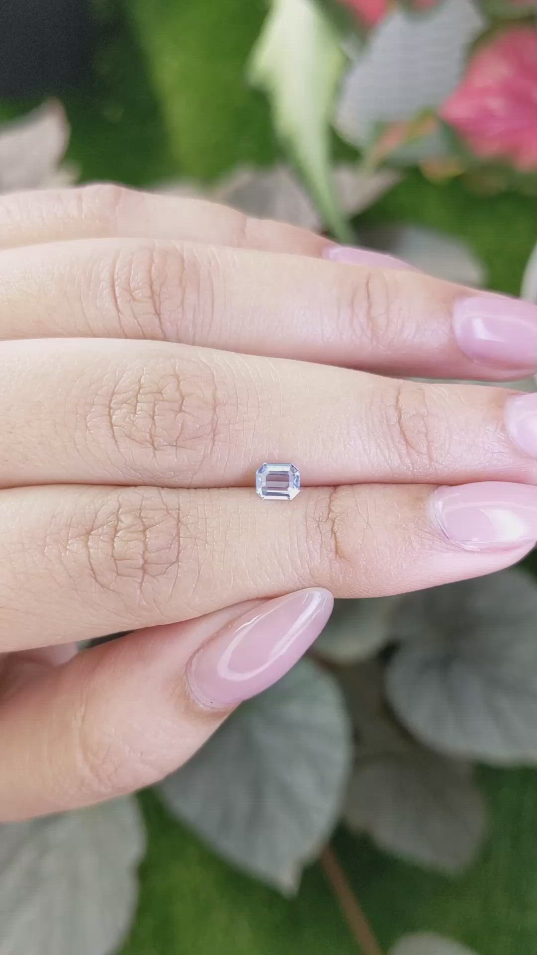 0.41 Ct. Spinel from Ceylon (Sri Lanka) Size Video