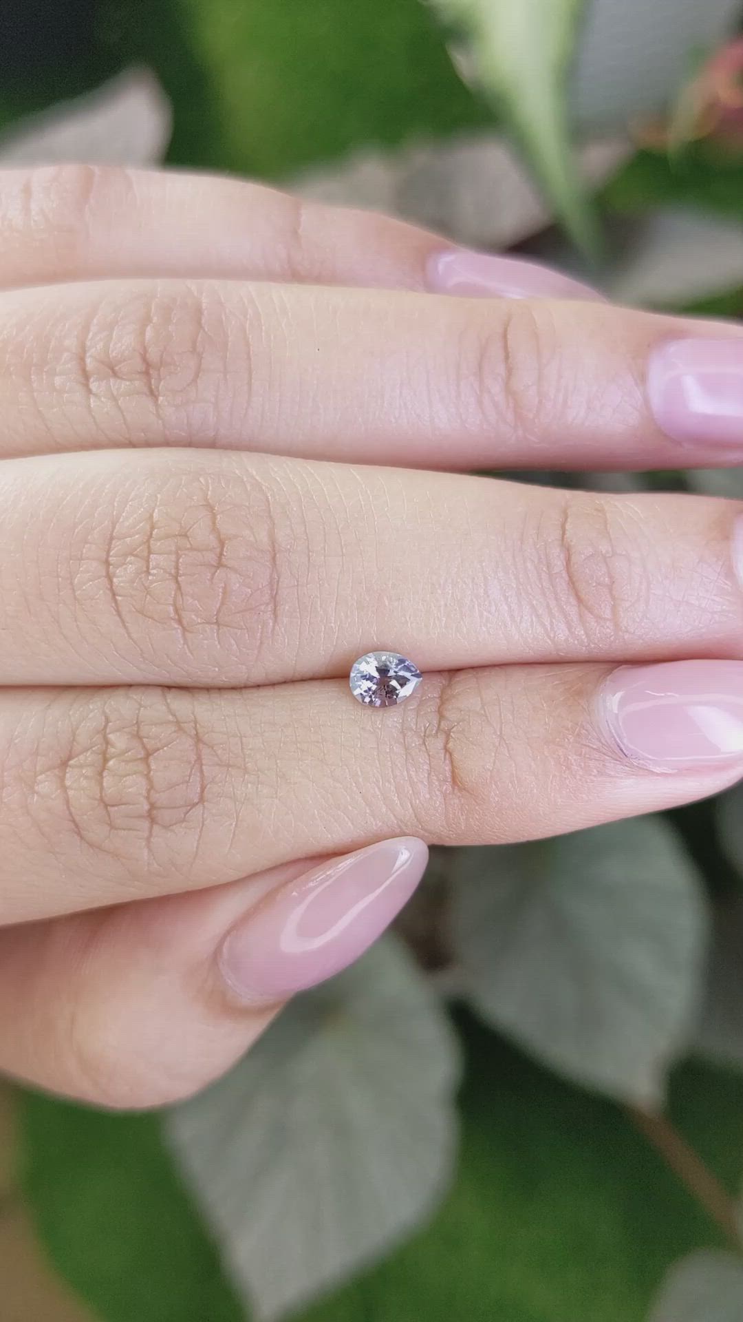 0.42 Ct. Spinel from Ceylon (Sri Lanka) Size Video