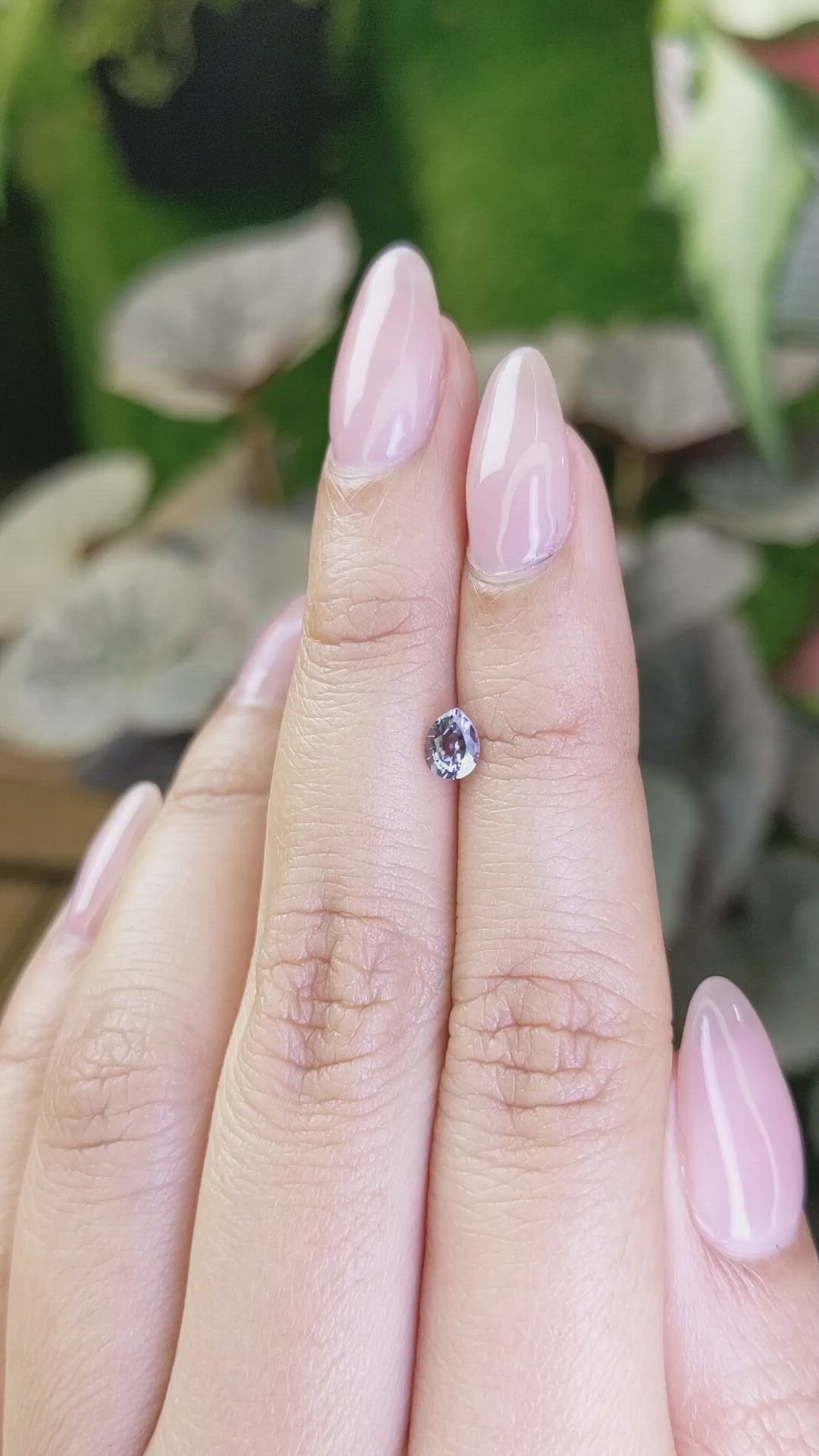 0.42 Ct. Spinel from Ceylon (Sri Lanka) Size Video