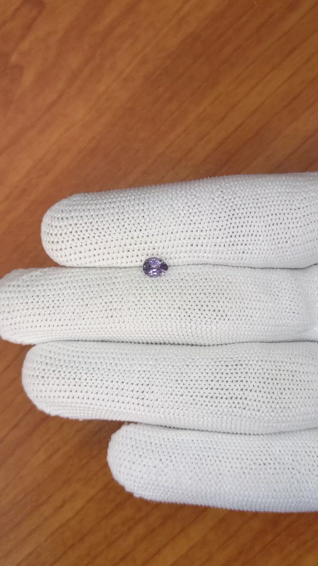 0.42 Ct. Spinel from Ceylon (Sri Lanka) Size Video