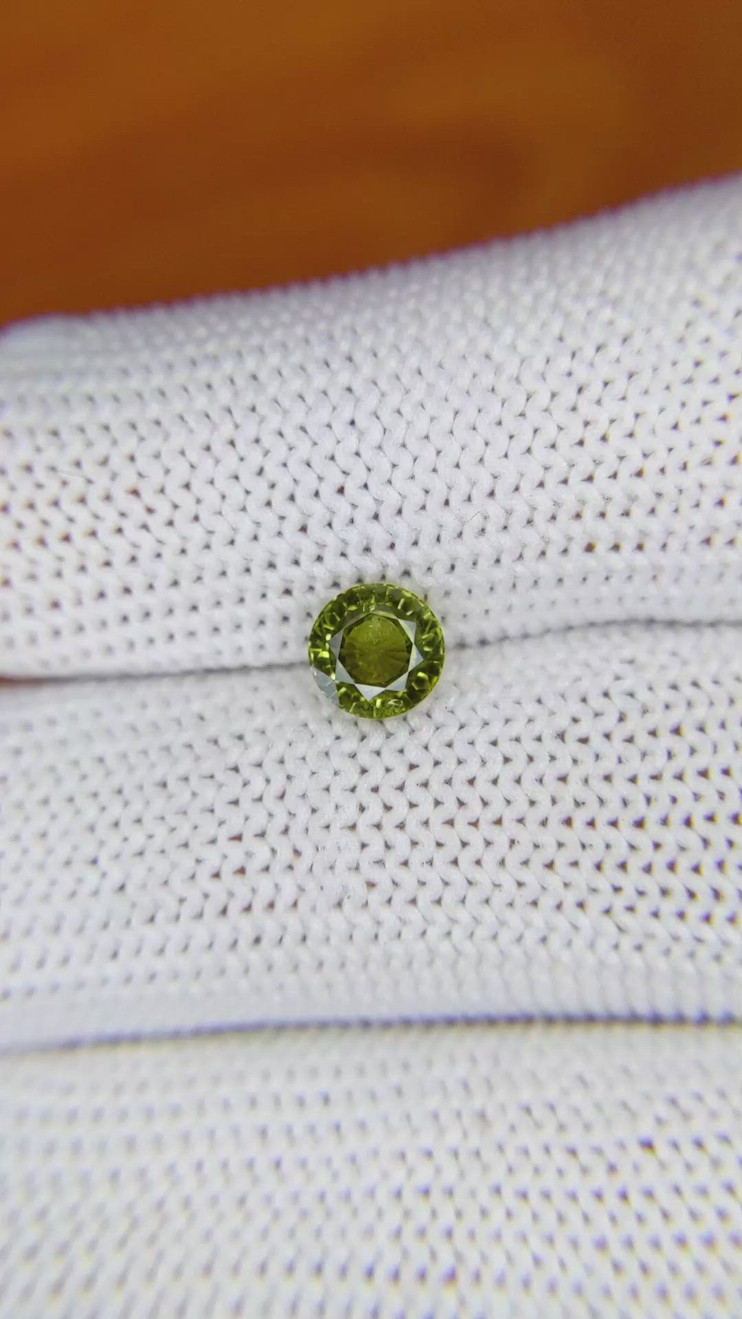 0.95 Ct. Tourmaline from Ceylon (Sri Lanka) Size Video