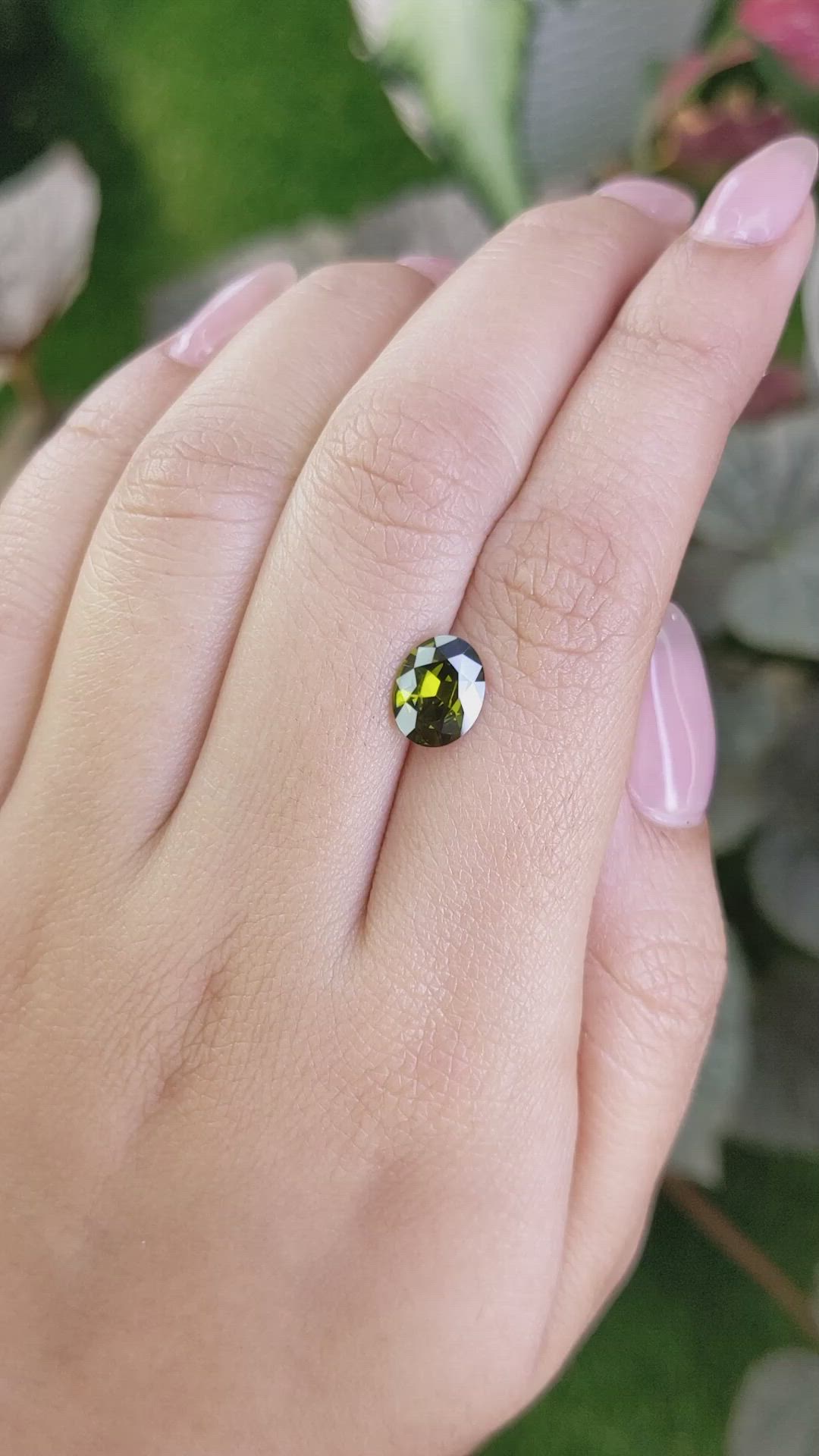 2.43 Ct. Tourmaline from Ceylon (Sri Lanka) Size Video