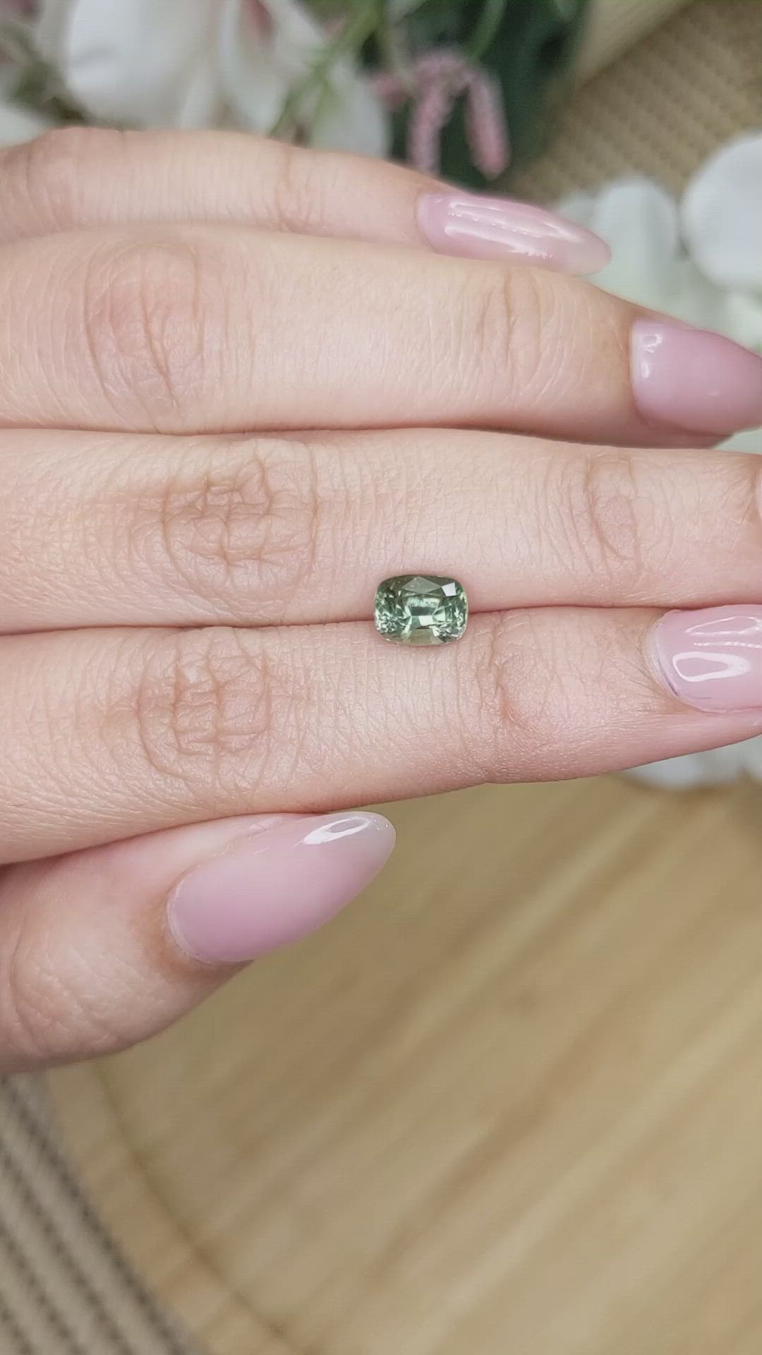 1.21 Ct. Tourmaline from Ceylon (Sri Lanka) Size Video