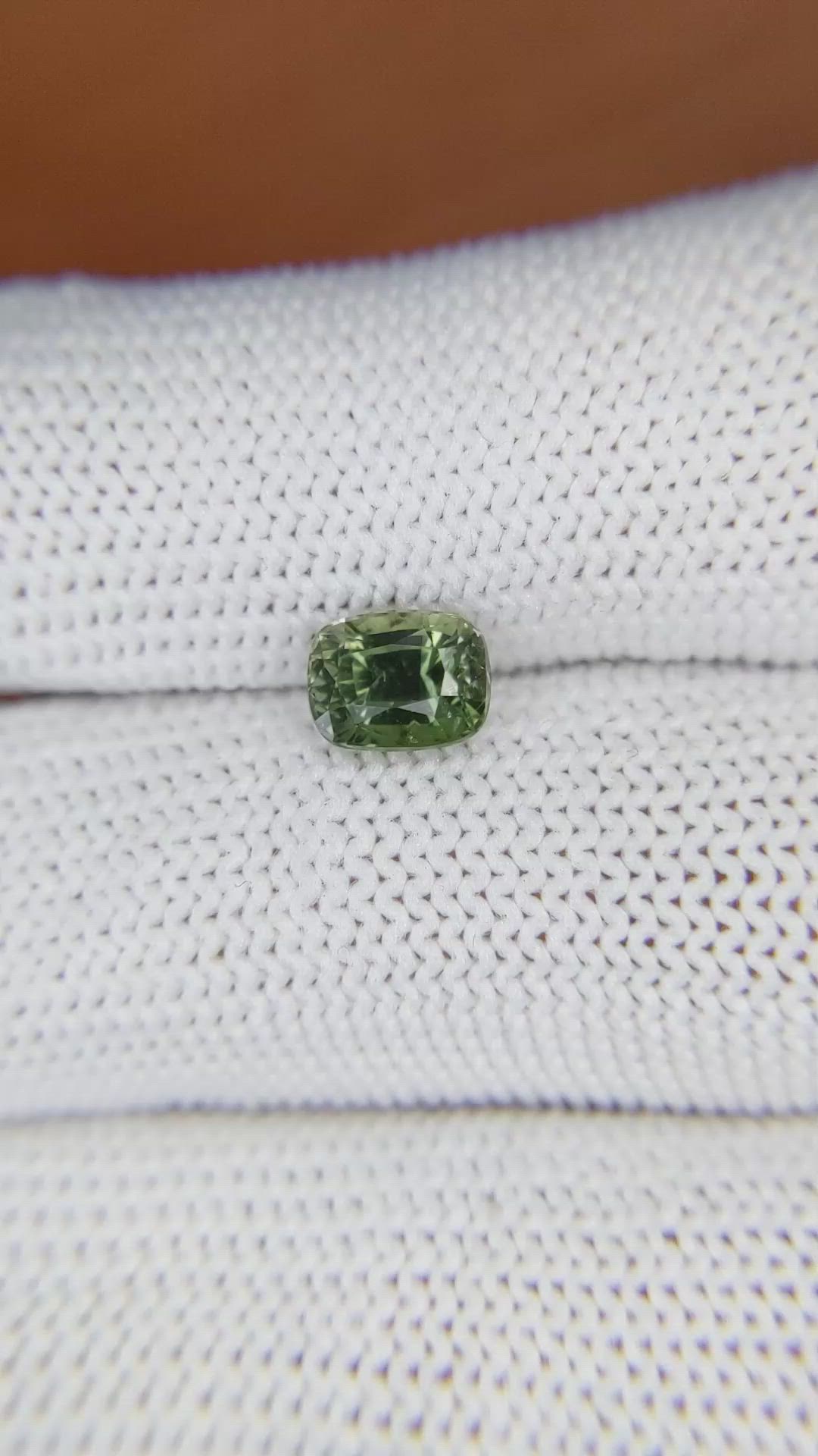 1.21 Ct. Tourmaline from Ceylon (Sri Lanka) Size Video