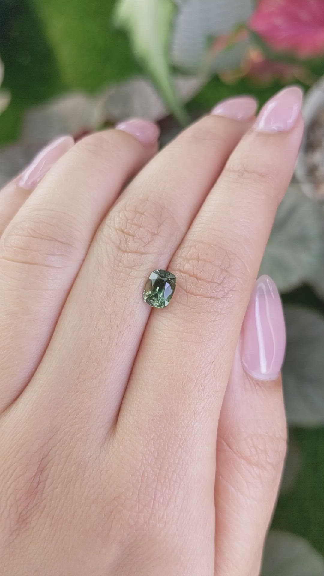 1.21 Ct. Tourmaline from Ceylon (Sri Lanka) Size Video