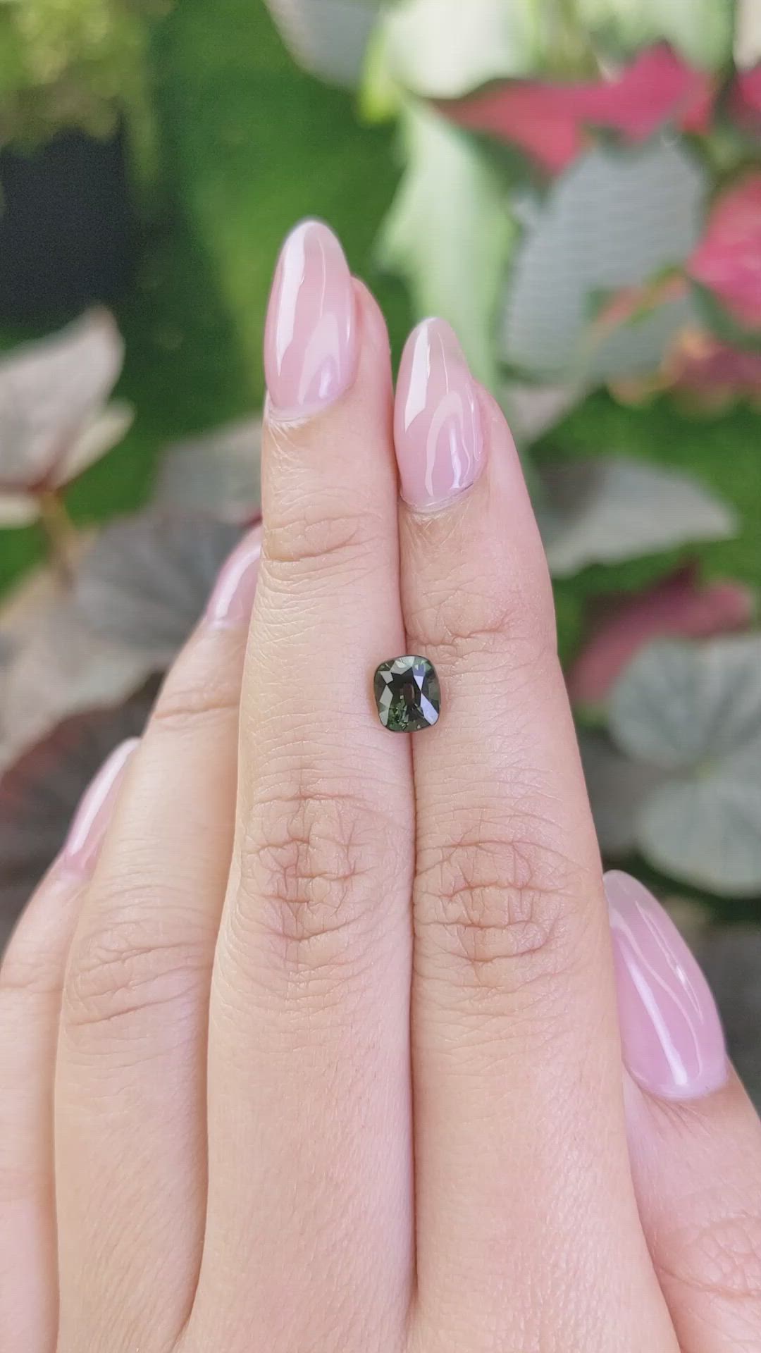 1.29 Ct. Tourmaline from Ceylon (Sri Lanka) Size Video