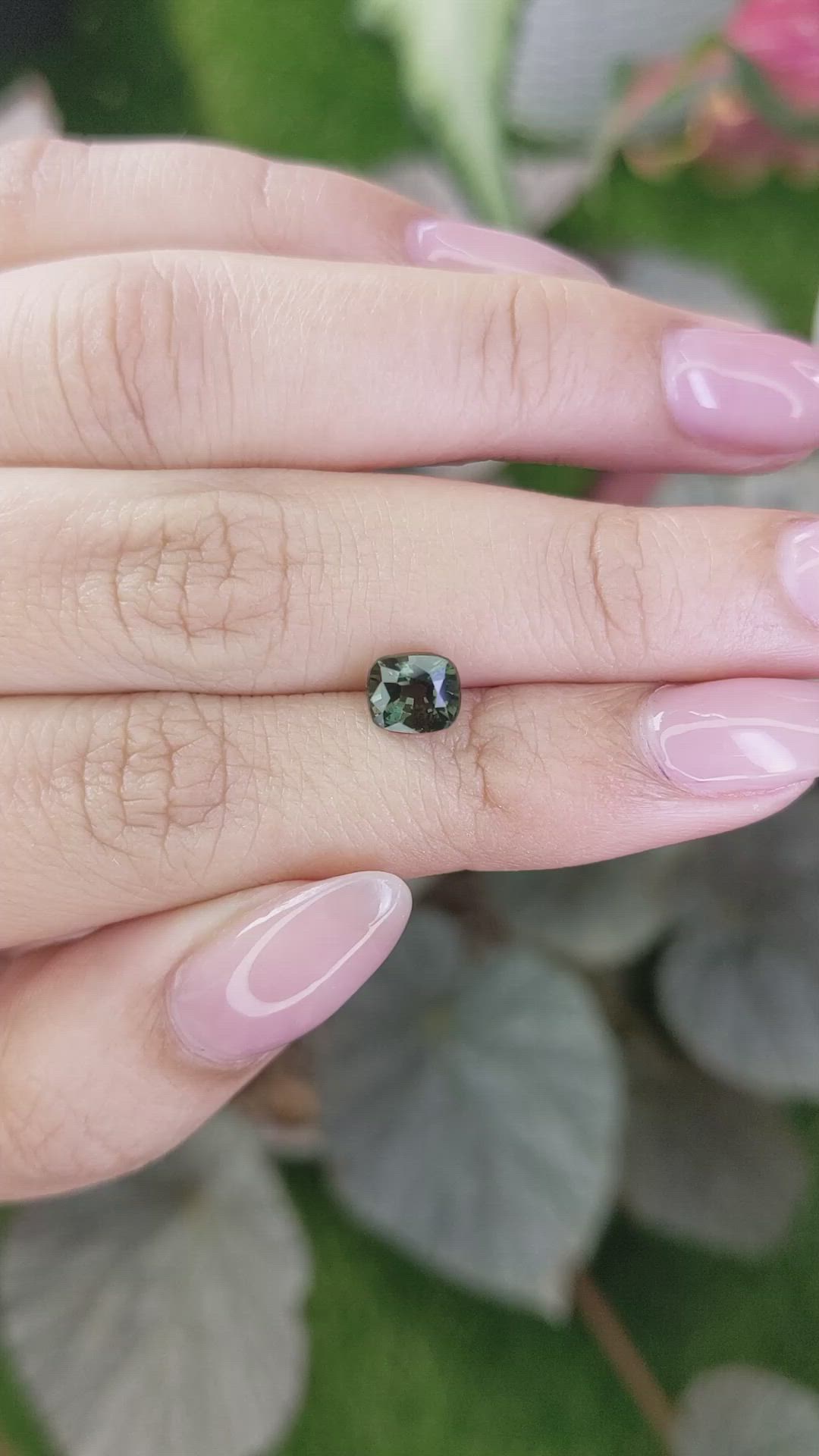 1.29 Ct. Tourmaline from Ceylon (Sri Lanka) Size Video