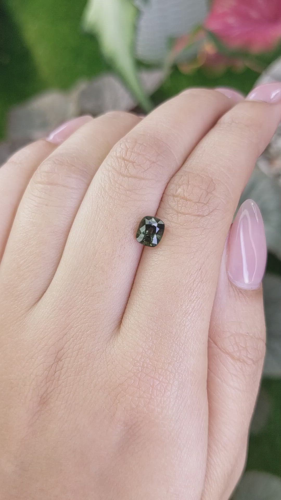 1.29 Ct. Tourmaline from Ceylon (Sri Lanka) Size Video