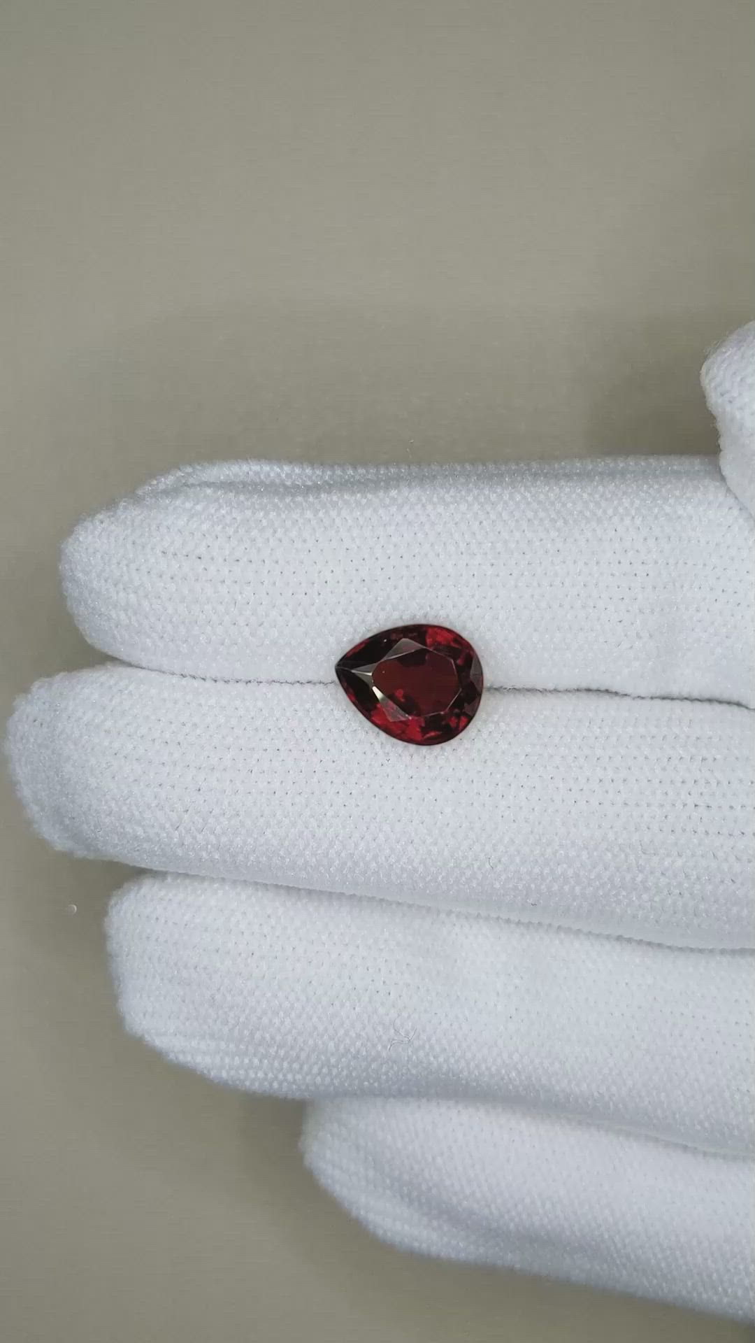 2.80 Ct. Spinel from Burma (Myanmar) Size Video
