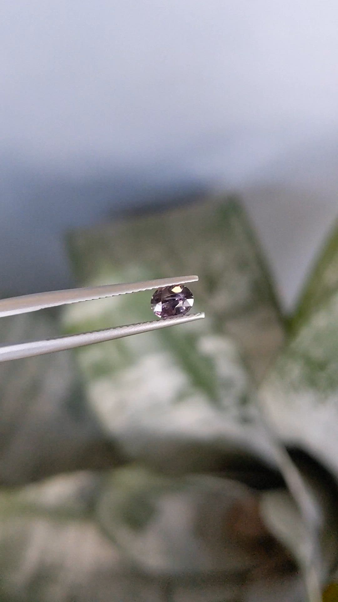 0.56 Ct. Spinel from Ceylon (Sri Lanka) Size Video