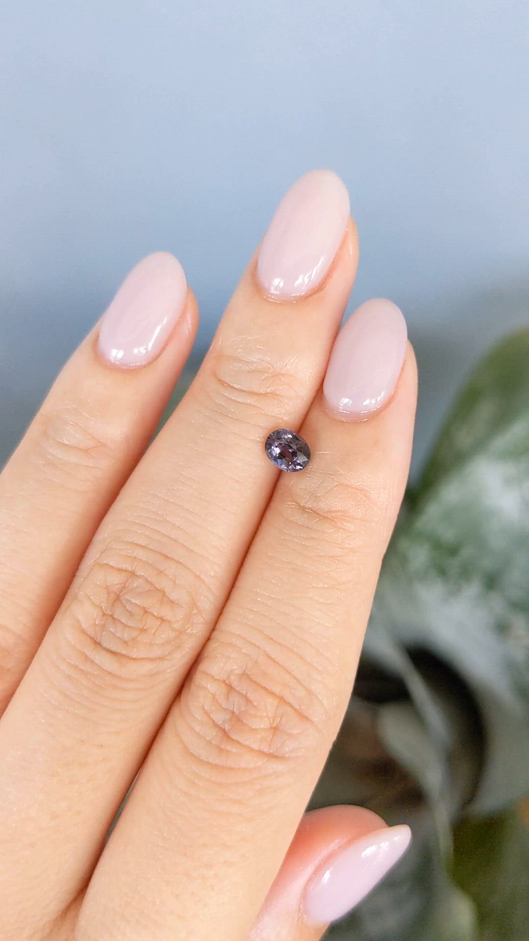 0.56 Ct. Spinel from Ceylon (Sri Lanka) Size Video