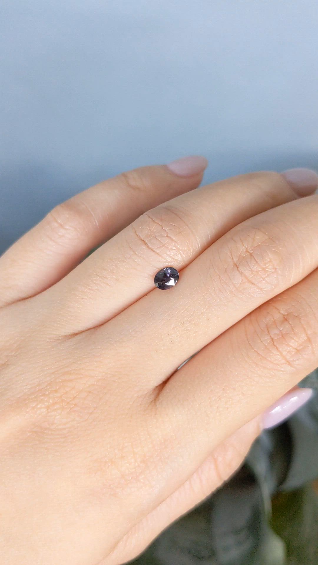 0.56 Ct. Spinel from Ceylon (Sri Lanka) Size Video