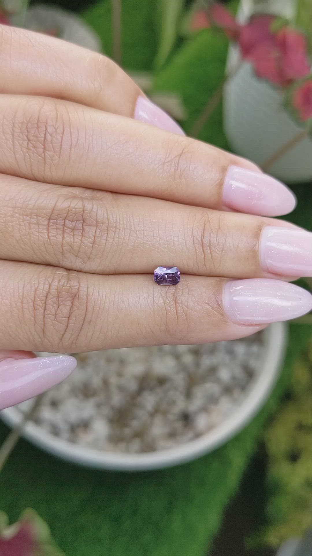 0.40 Ct. Spinel from Ceylon (Sri Lanka) Size Video