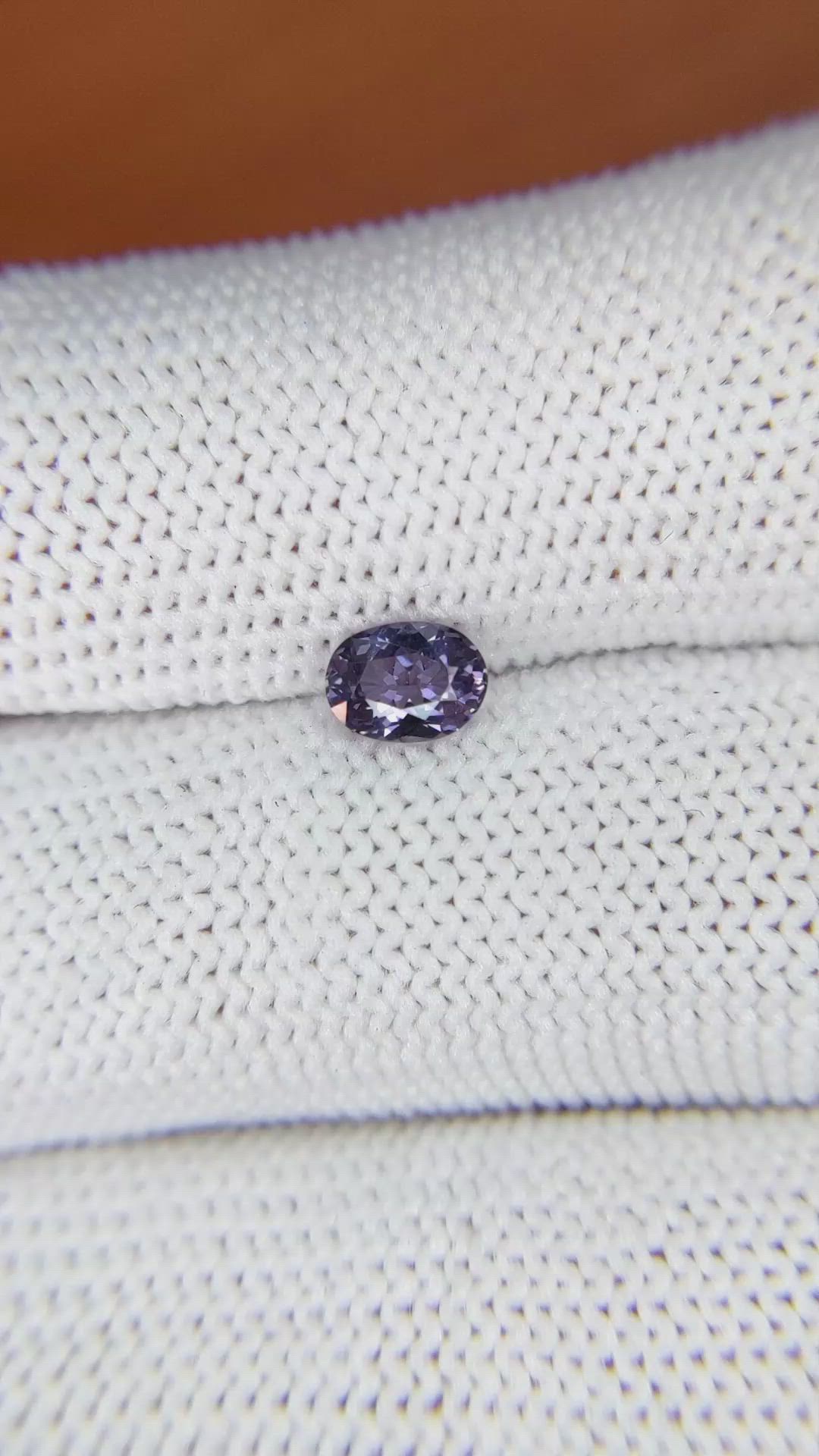 0.51 Ct. Spinel from Ceylon (Sri Lanka) Size Video