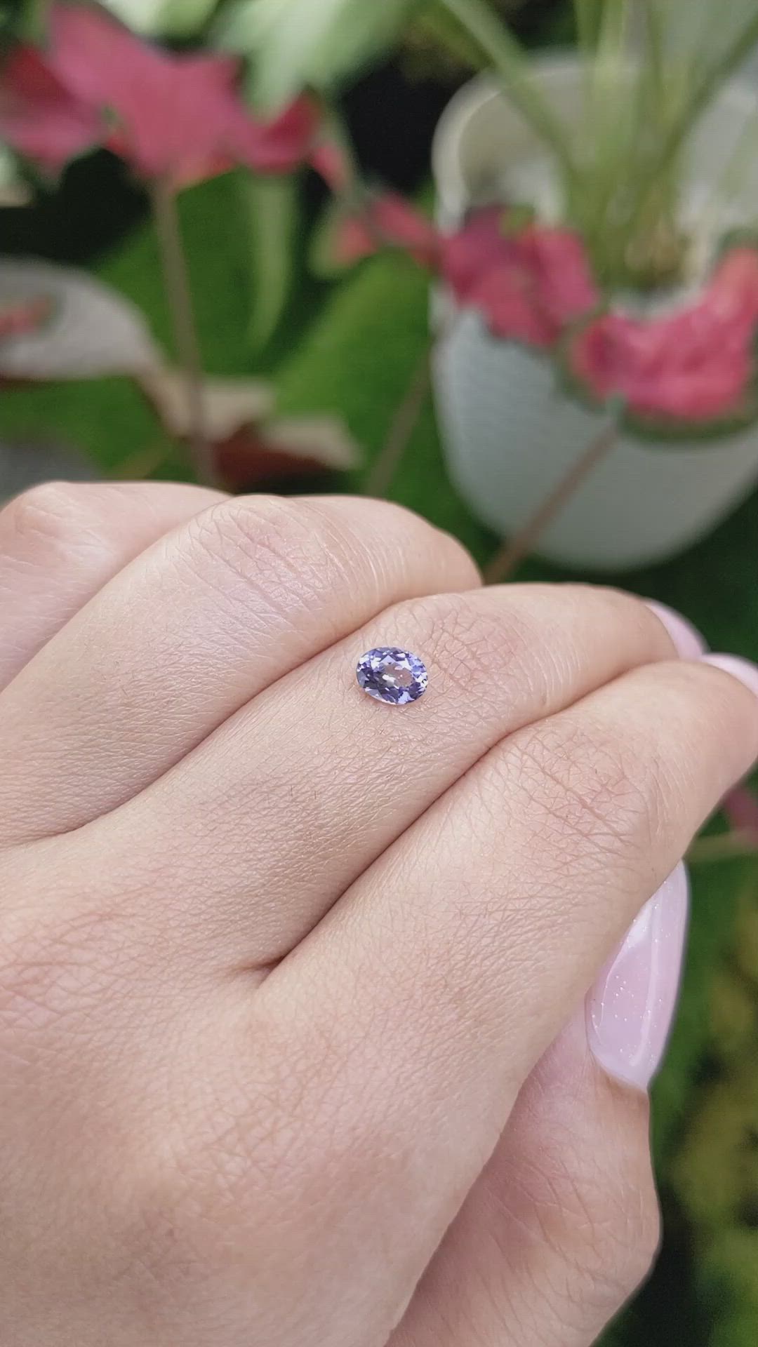 0.53 Ct. Spinel from Ceylon (Sri Lanka) Size Video