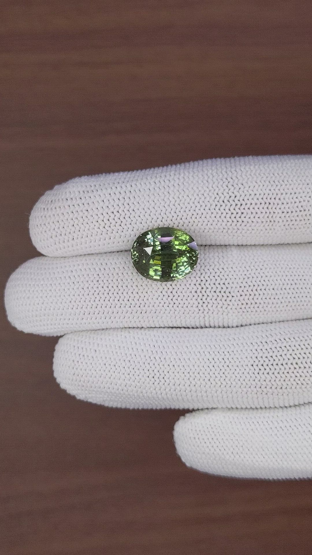 12.01 Ct. Alexandrite from Tanzania Size Video