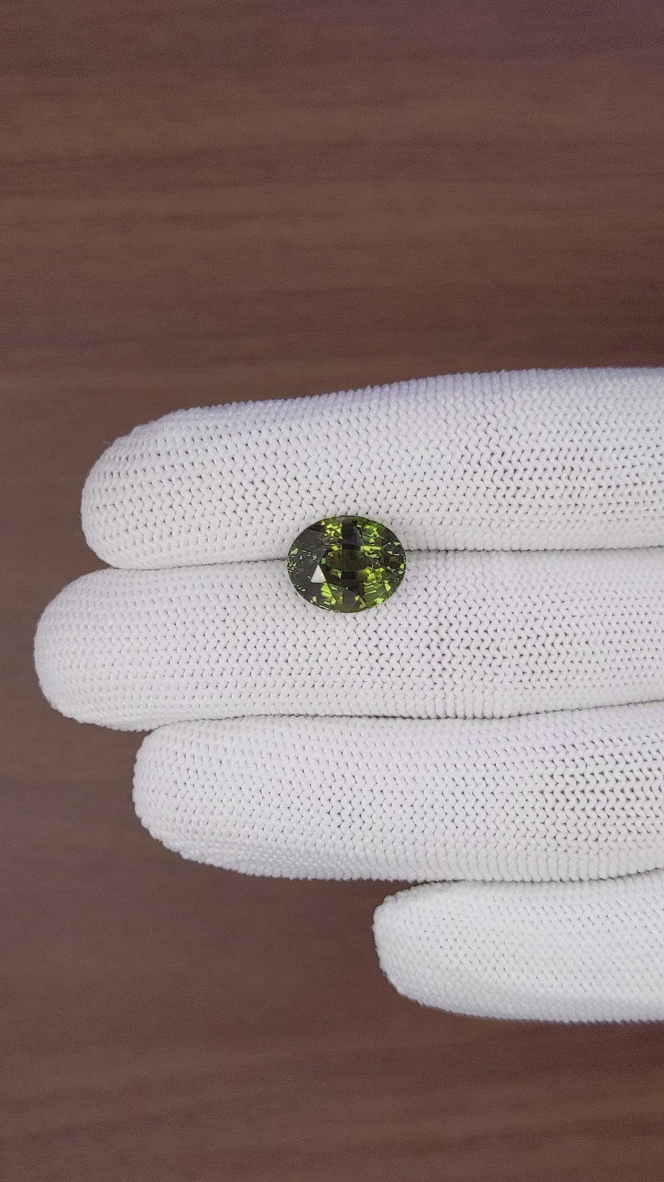 7.64 Ct. Alexandrite from Tanzania Size Video