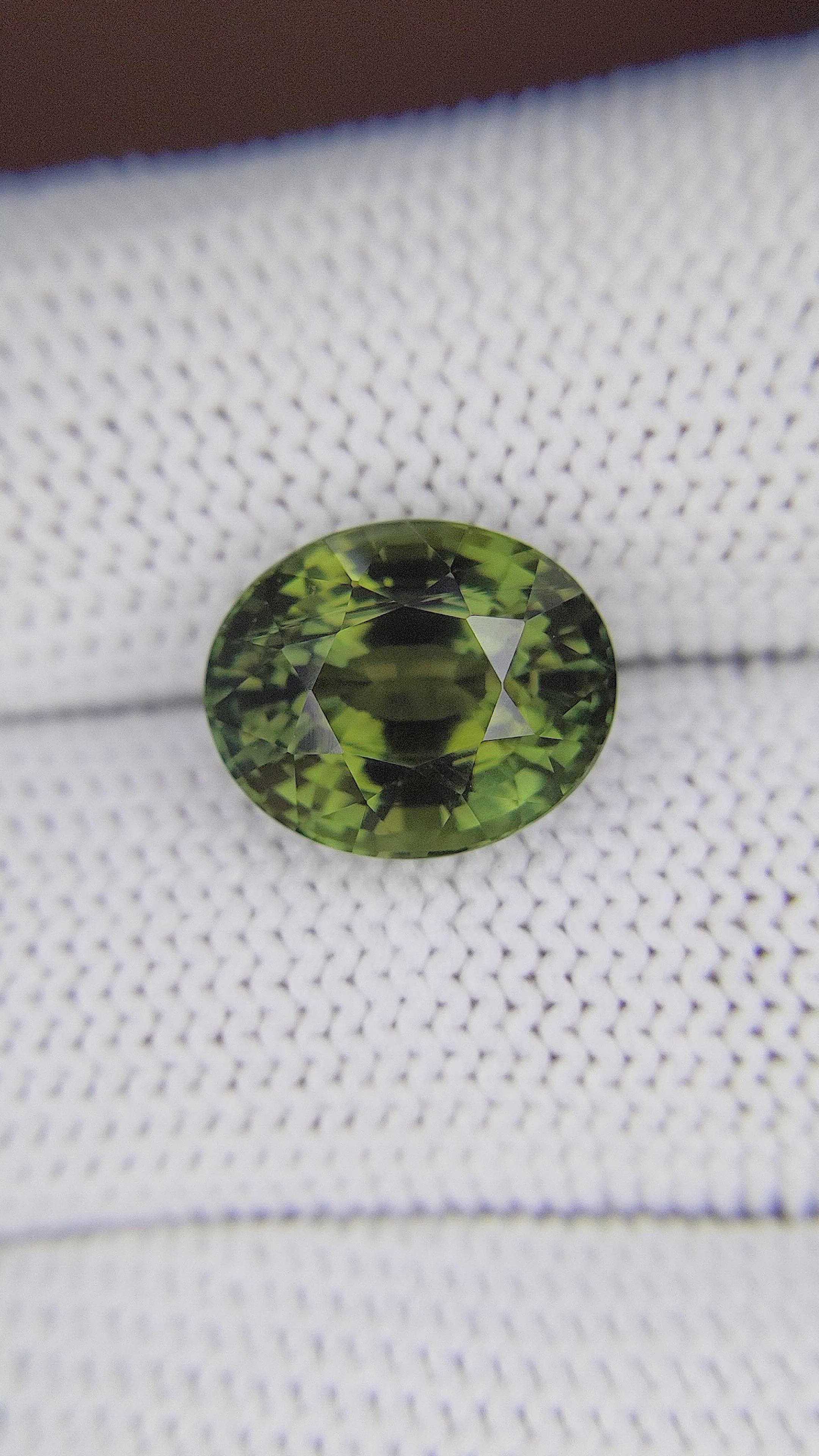 7.64 Ct. Alexandrite from Tanzania Size Video