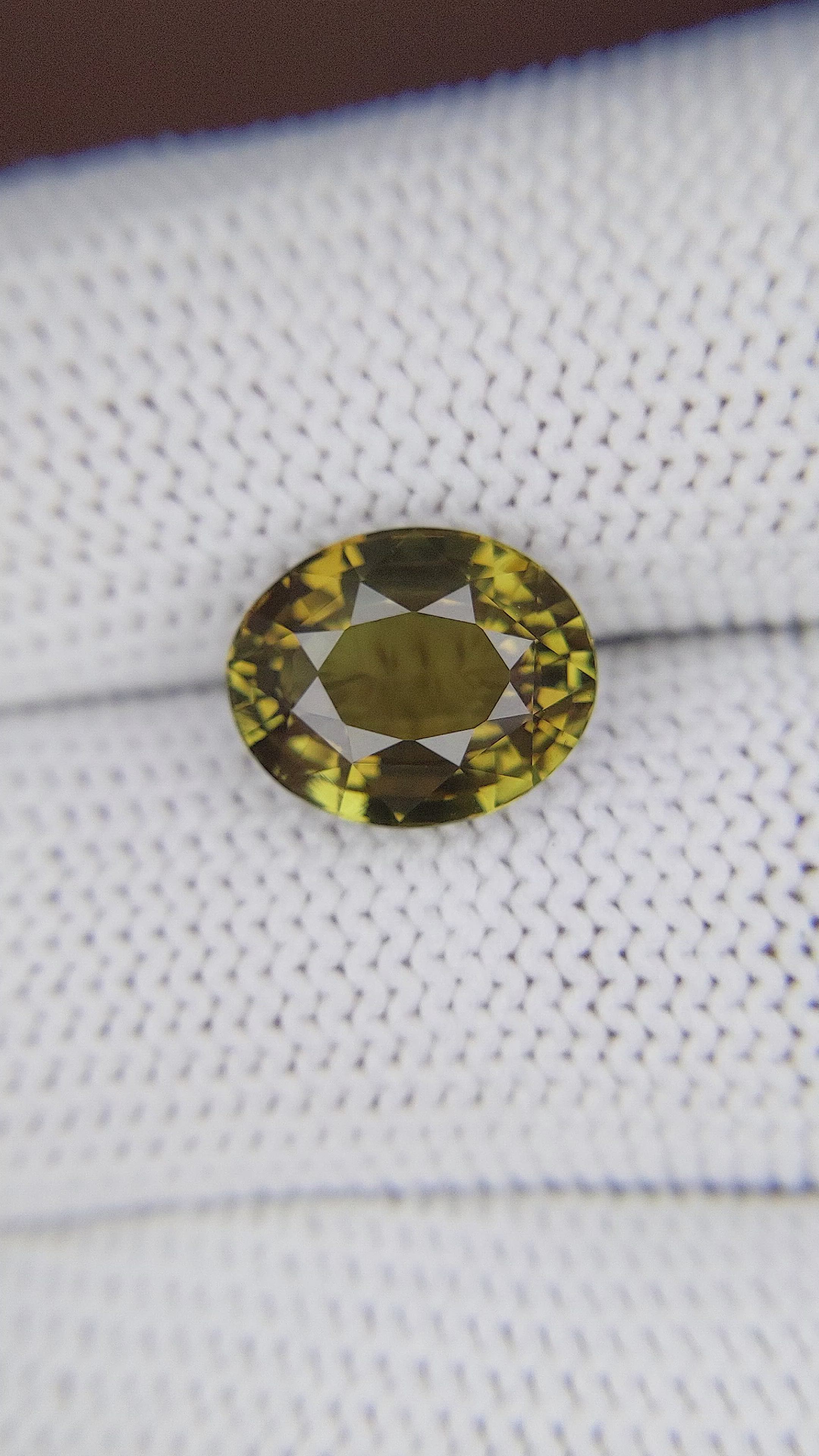 4.97 Ct. Alexandrite from Tanzania Size Video