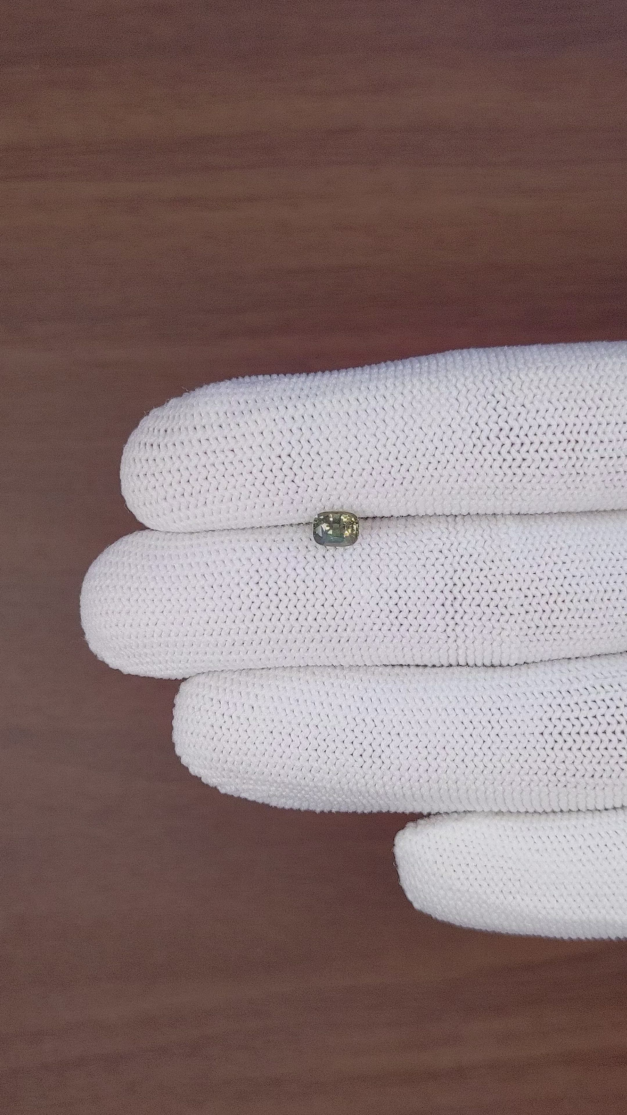 0.55 Ct. Alexandrite from Tanzania Size Video