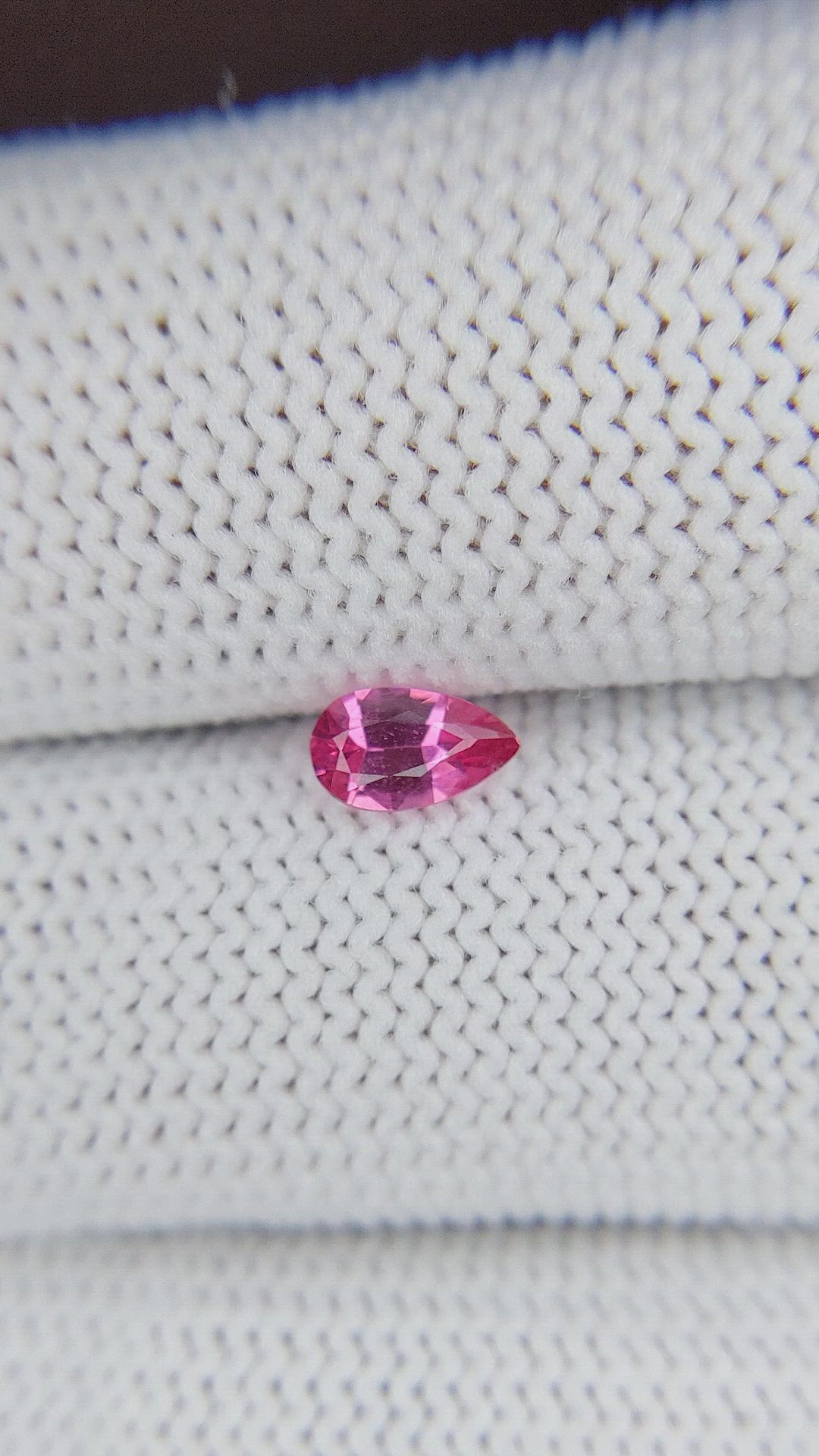 0.43 Ct. Pink Spinel from Ceylon (Sri Lanka) Size Video