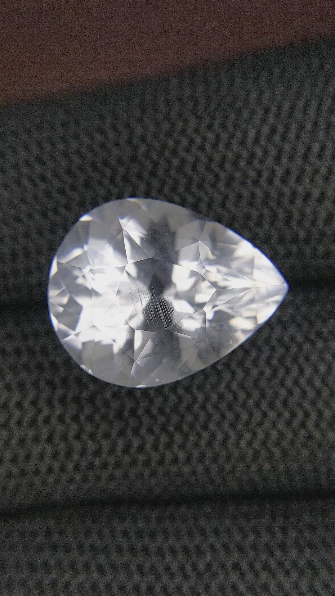12.76 Ct. White Quartz Size Video
