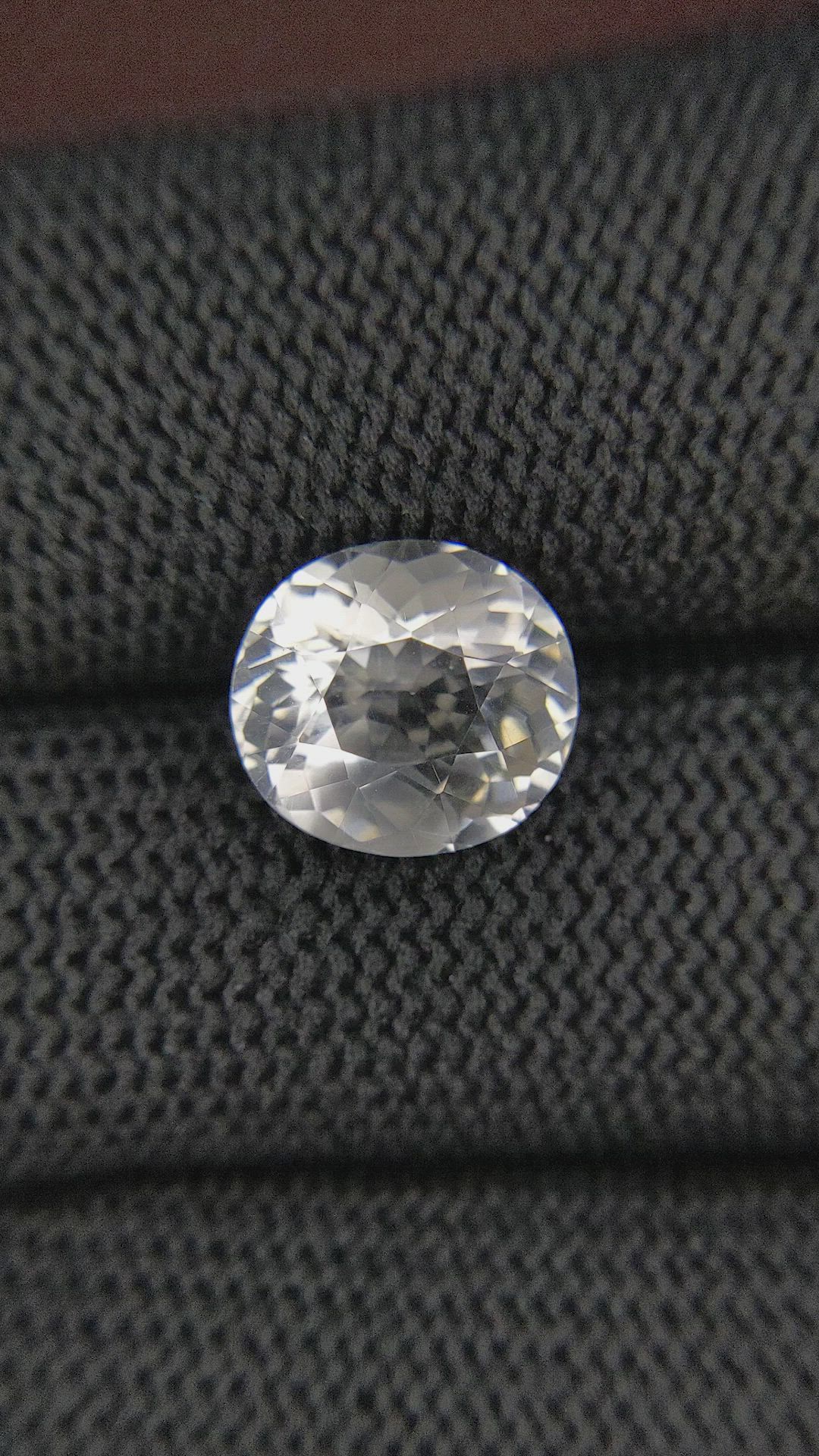 3.98 Ct. White Quartz Size Video