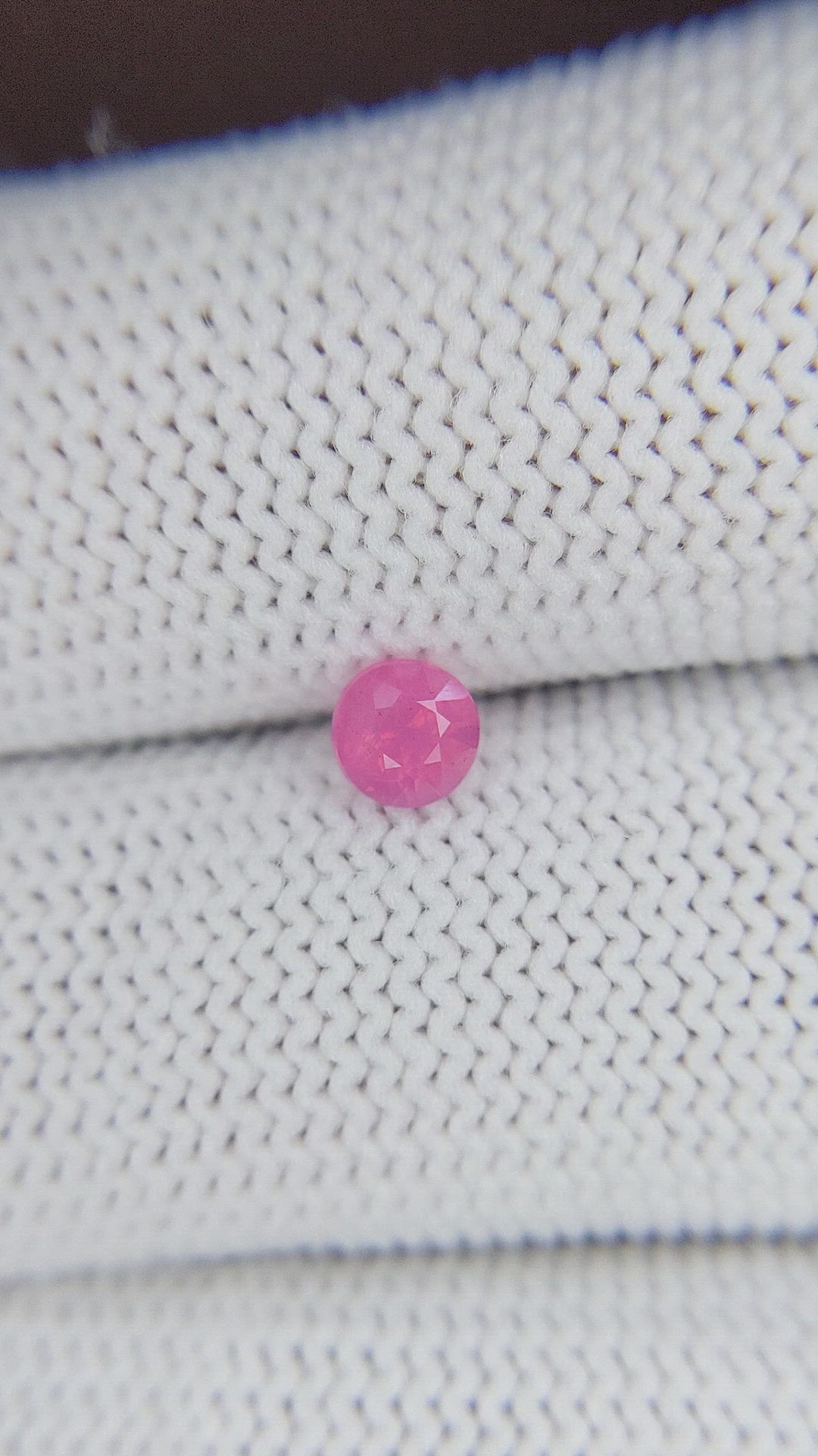 0.48 Ct. Pink Spinel from Ceylon (Sri Lanka) Size Video