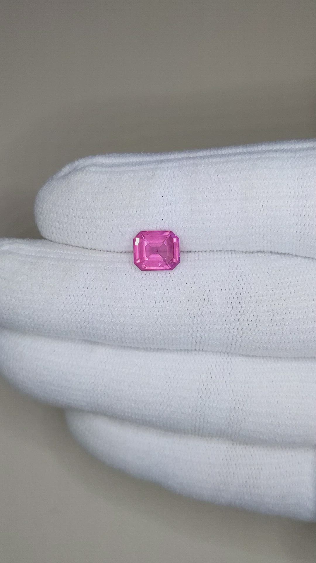 2.08 Ct. Pink Spinel from Burma (Myanmar) Size Video