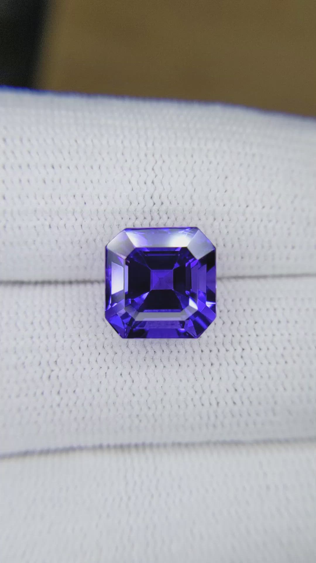 6.39 Ct. Tanzanite from Tanzania Size Video