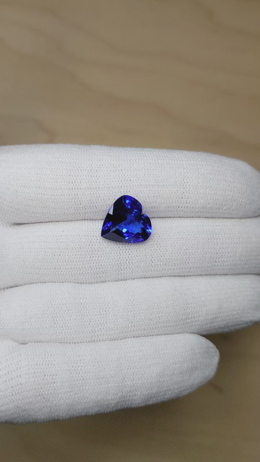 6.52 Ct. Tanzanite from Tanzania Size Video