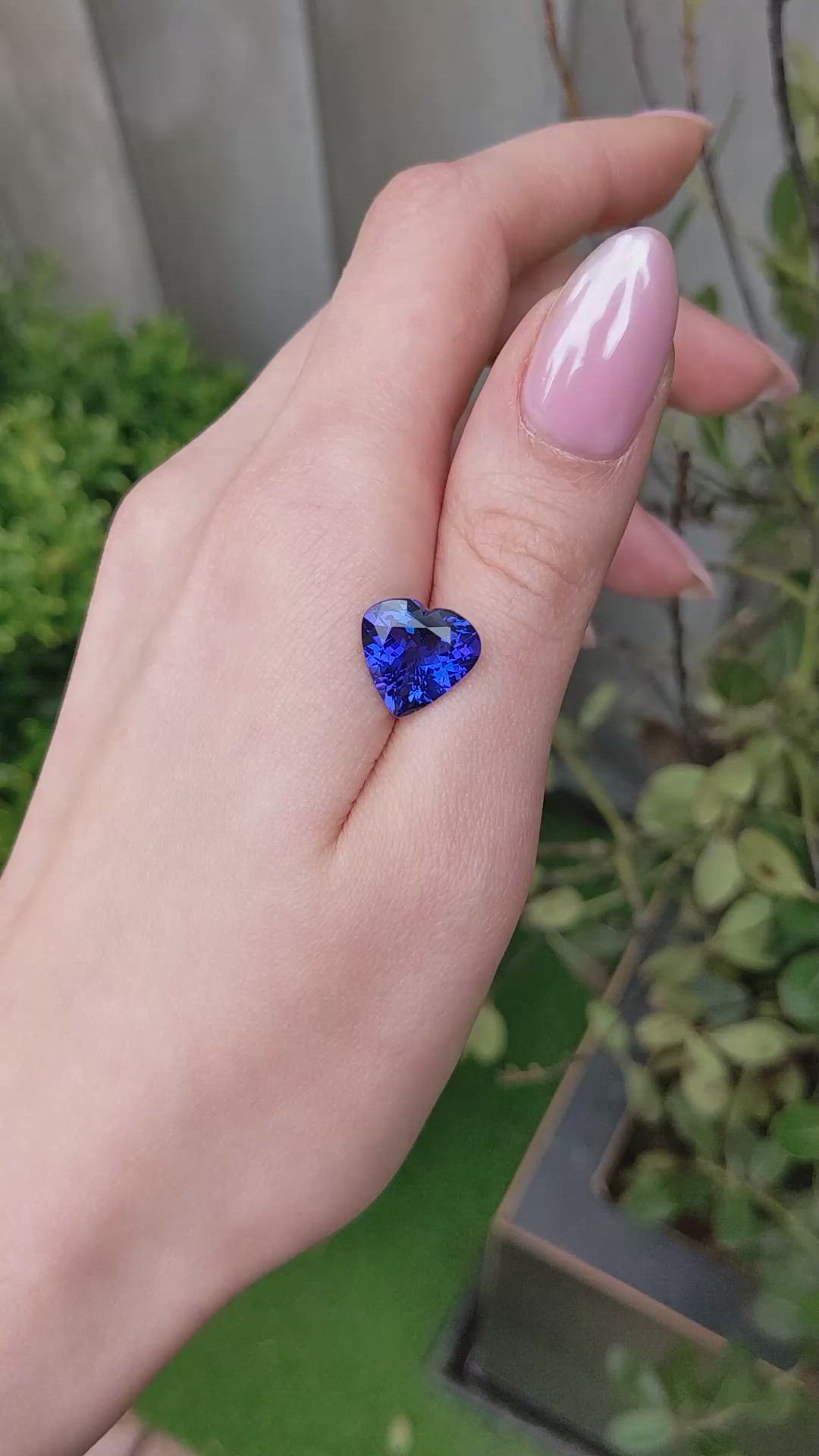 6.52 Ct. Tanzanite from Tanzania Size Video